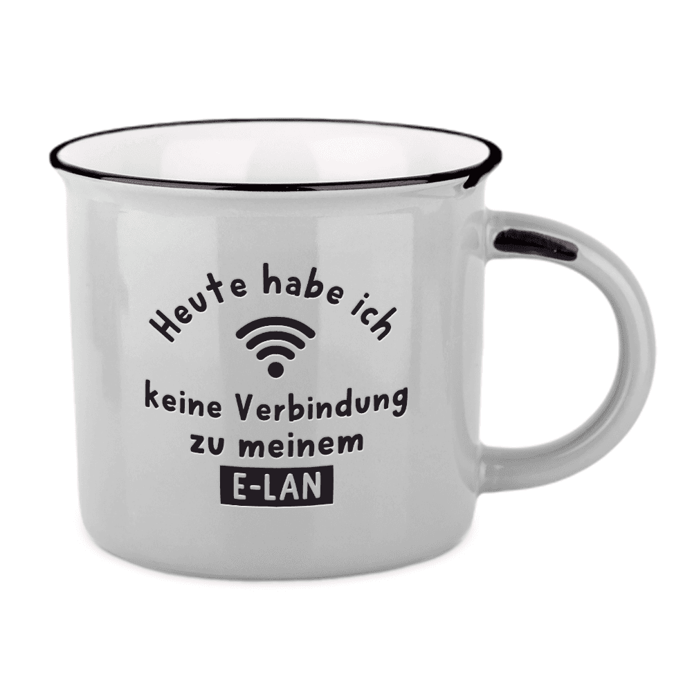 GRAFiK WERKSTATT Vintage Becher E-Lan