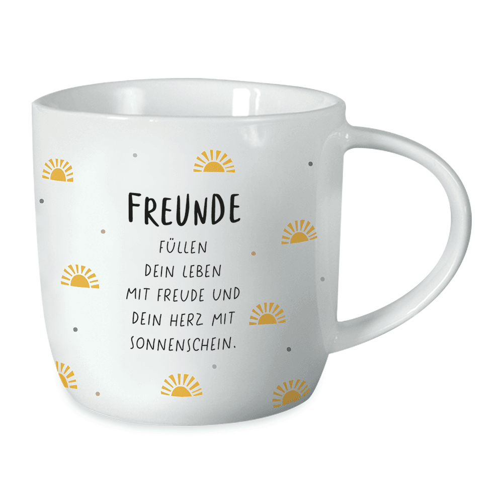 GRAFiK WERKSTATT Gute Laune Tasse Freunde