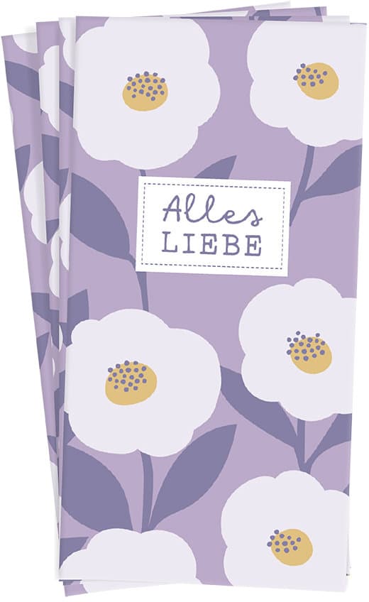 GRAFiK WERKSTATT Papiertaschentücher Alles Liebe