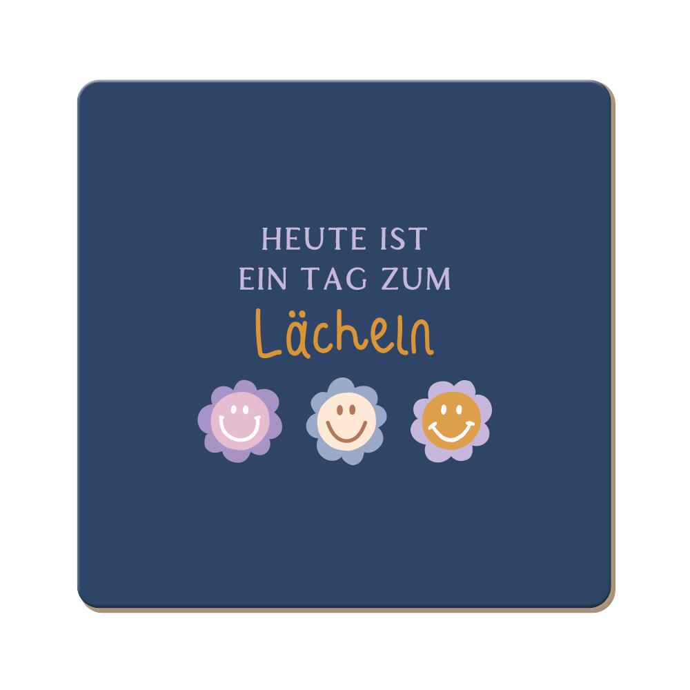 GRAFiK WERKSTATT Korkuntersetzer Lächeln