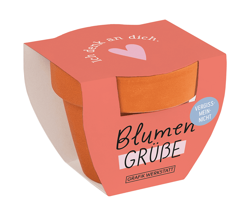GRAFiK WERKSTATT Blumengrüße Ich denk an dich