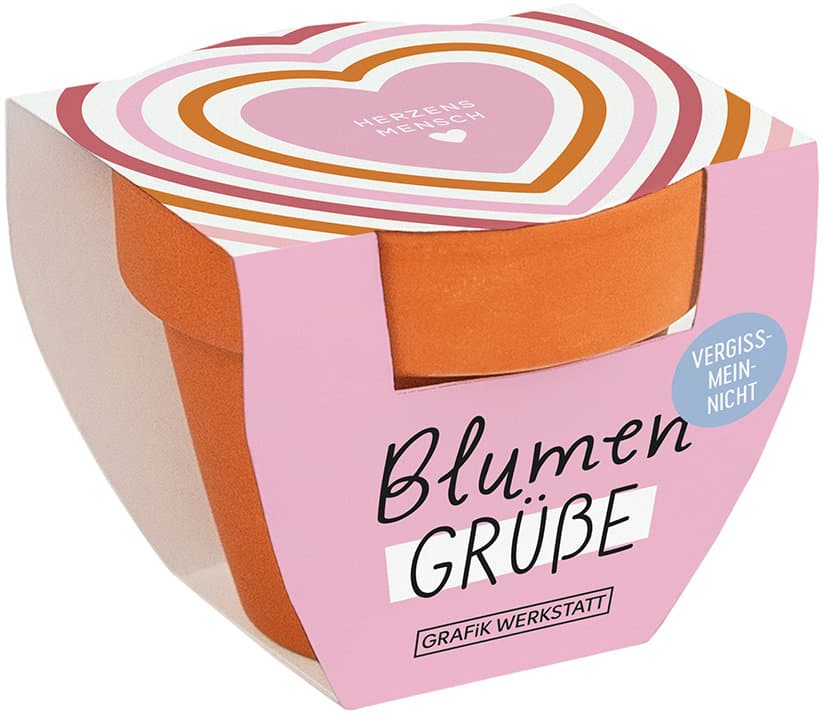 GRAFiK WERKSTATT Blumengrüße Herzensmensch