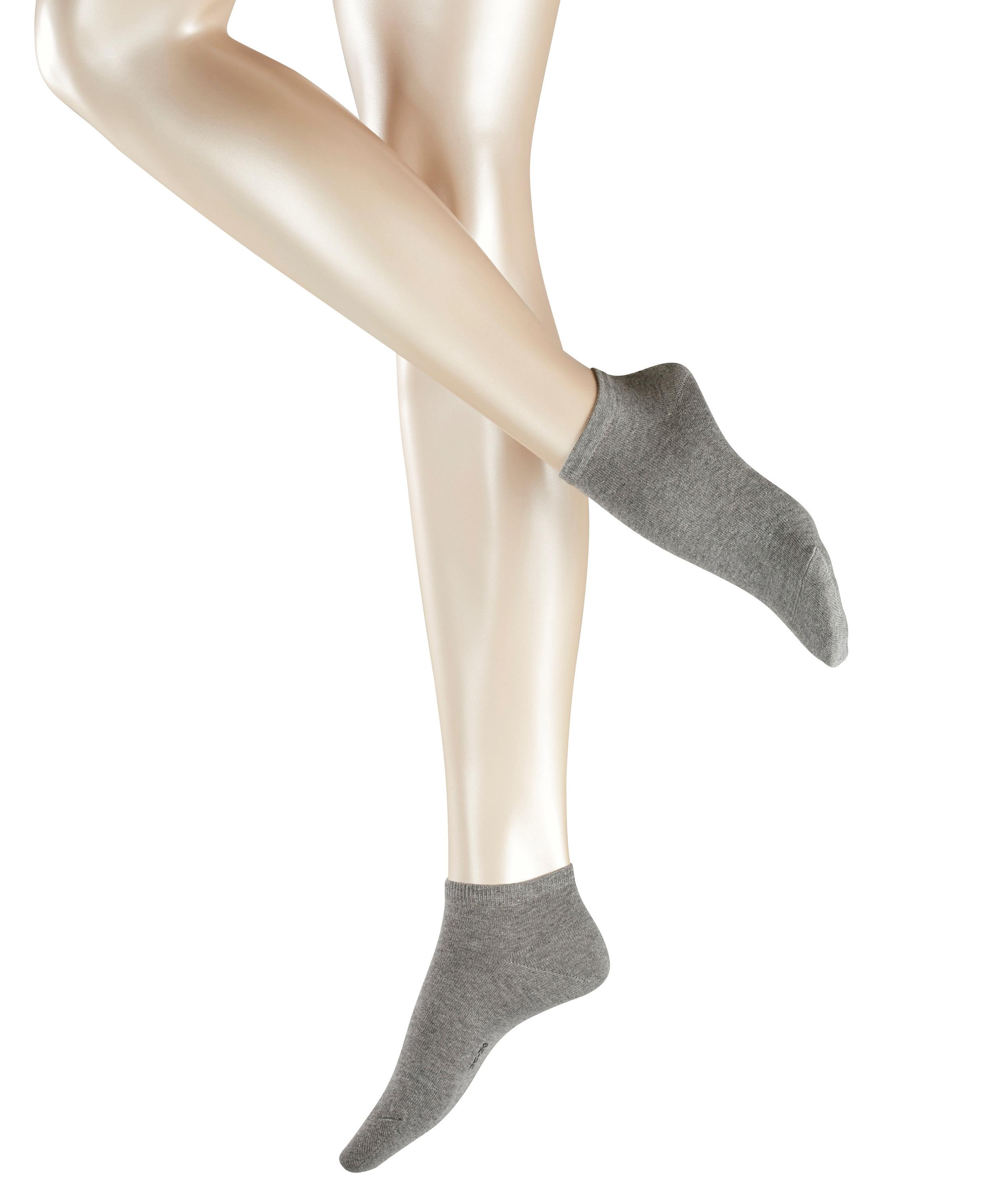 ESPRIT Damen Sneaker Socken uni 2er Pack