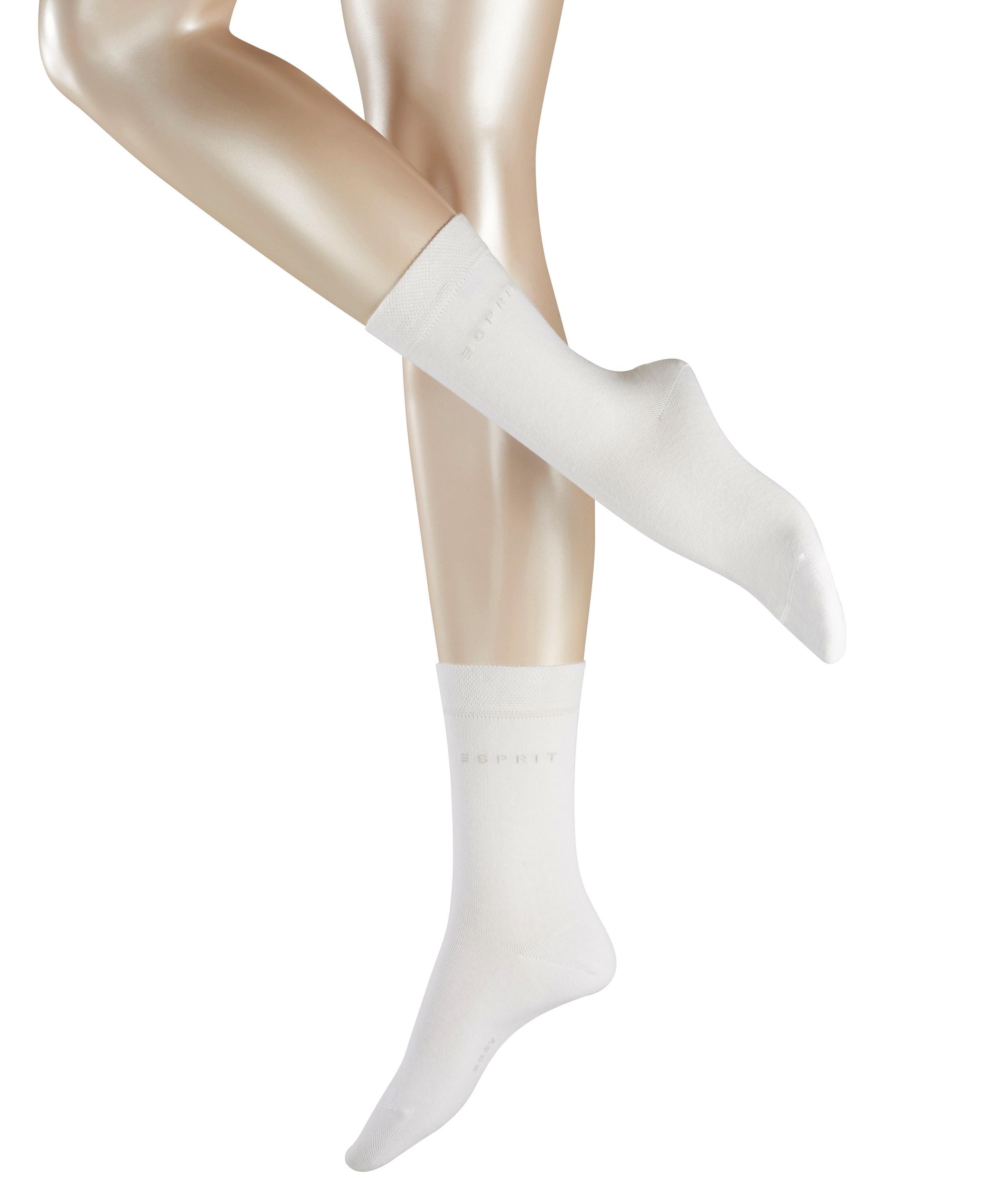 ESPRIT Damen Socken Basic Easy 2er Pack