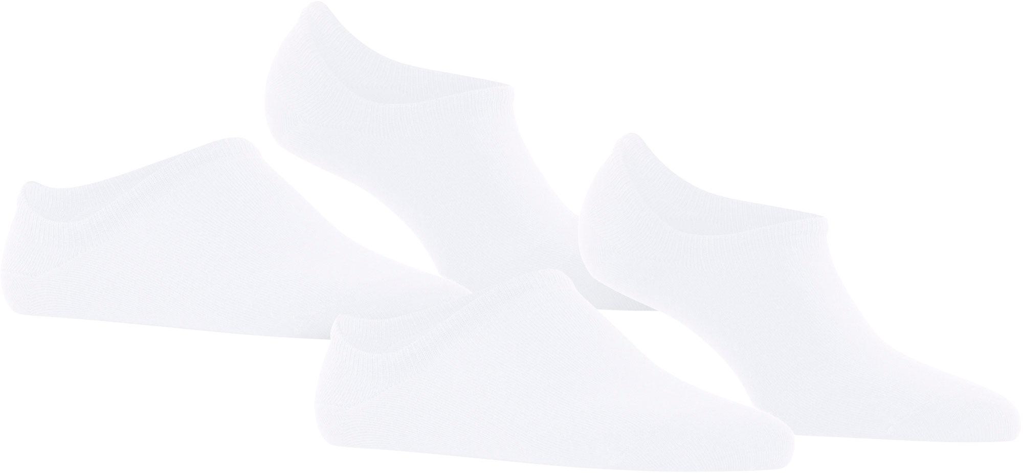 ESPRIT Damen Füßlinge Solid High 2er Pack