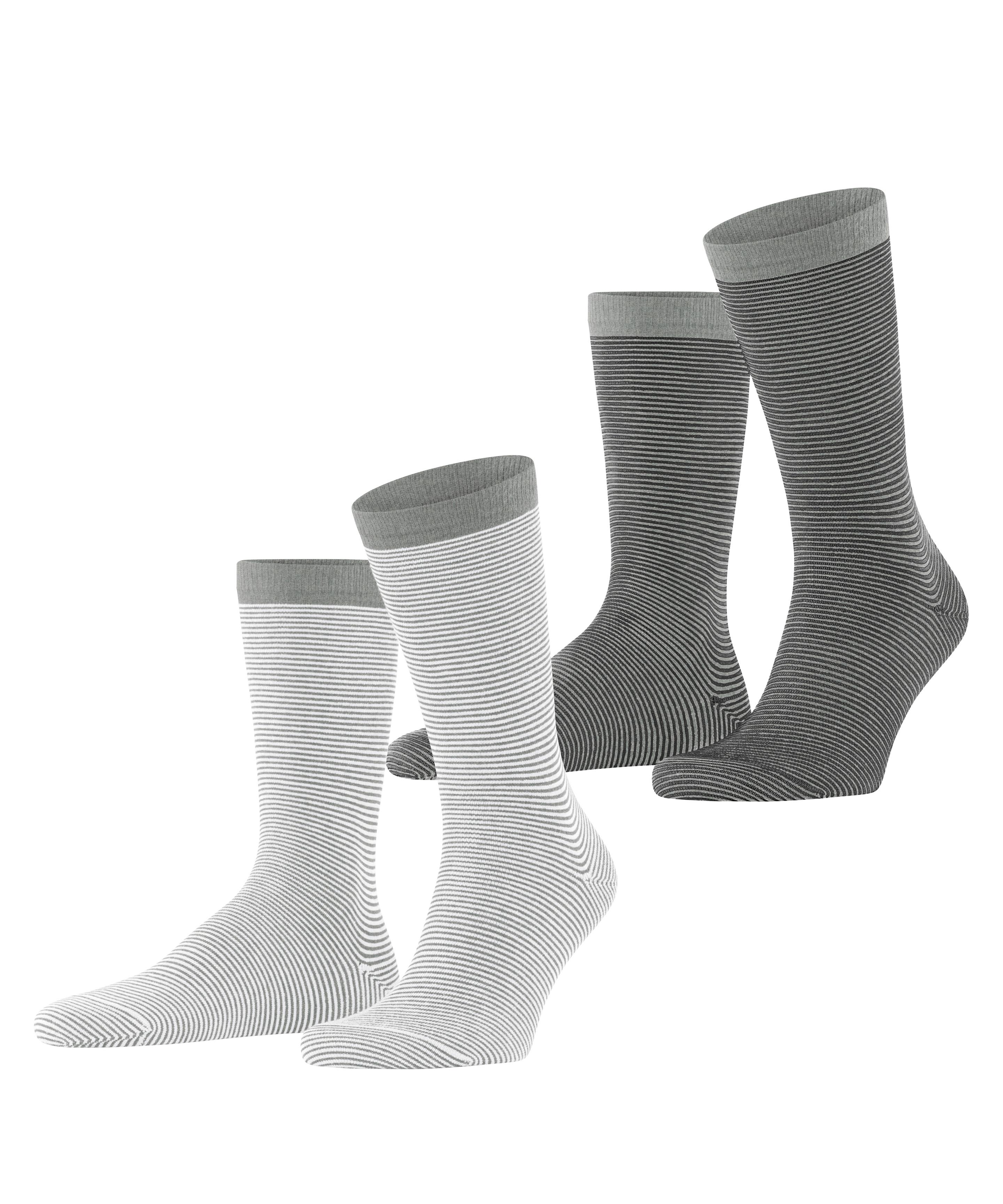 ESPRIT Herren Socken Allover Stripe 2er Pack