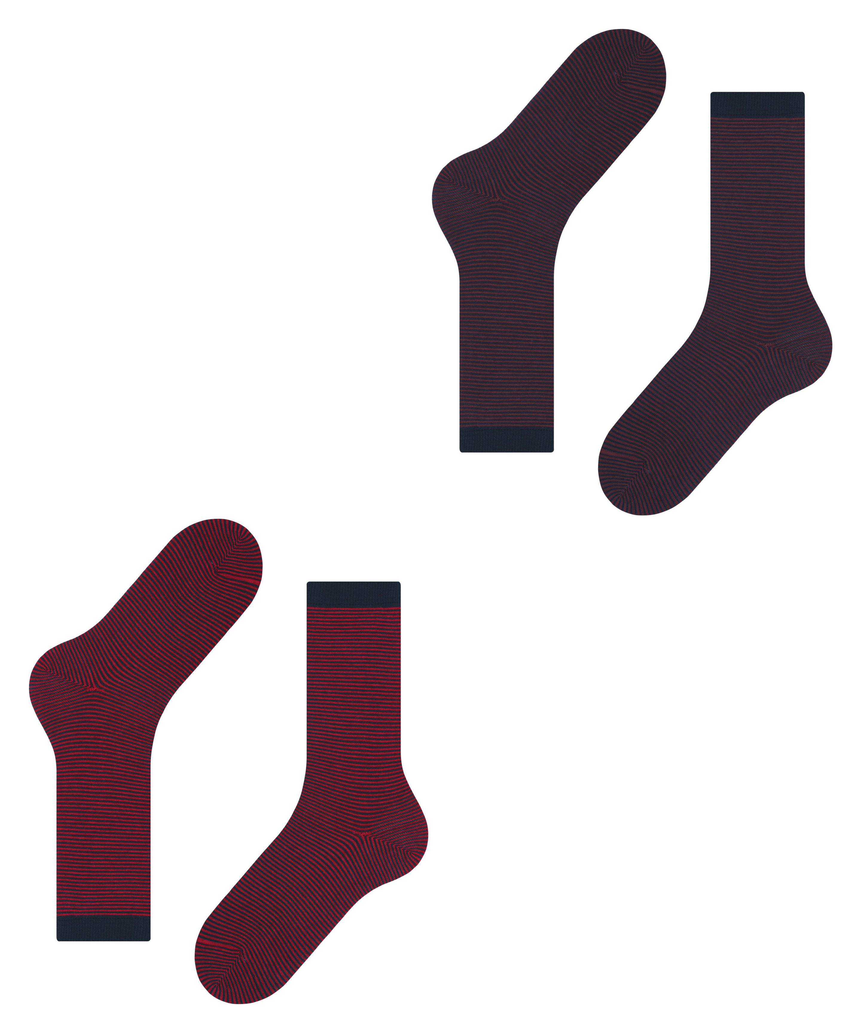 Produktbild ESPRIT Herren Socken Allover Stripe 2er Pack 4 von 5
