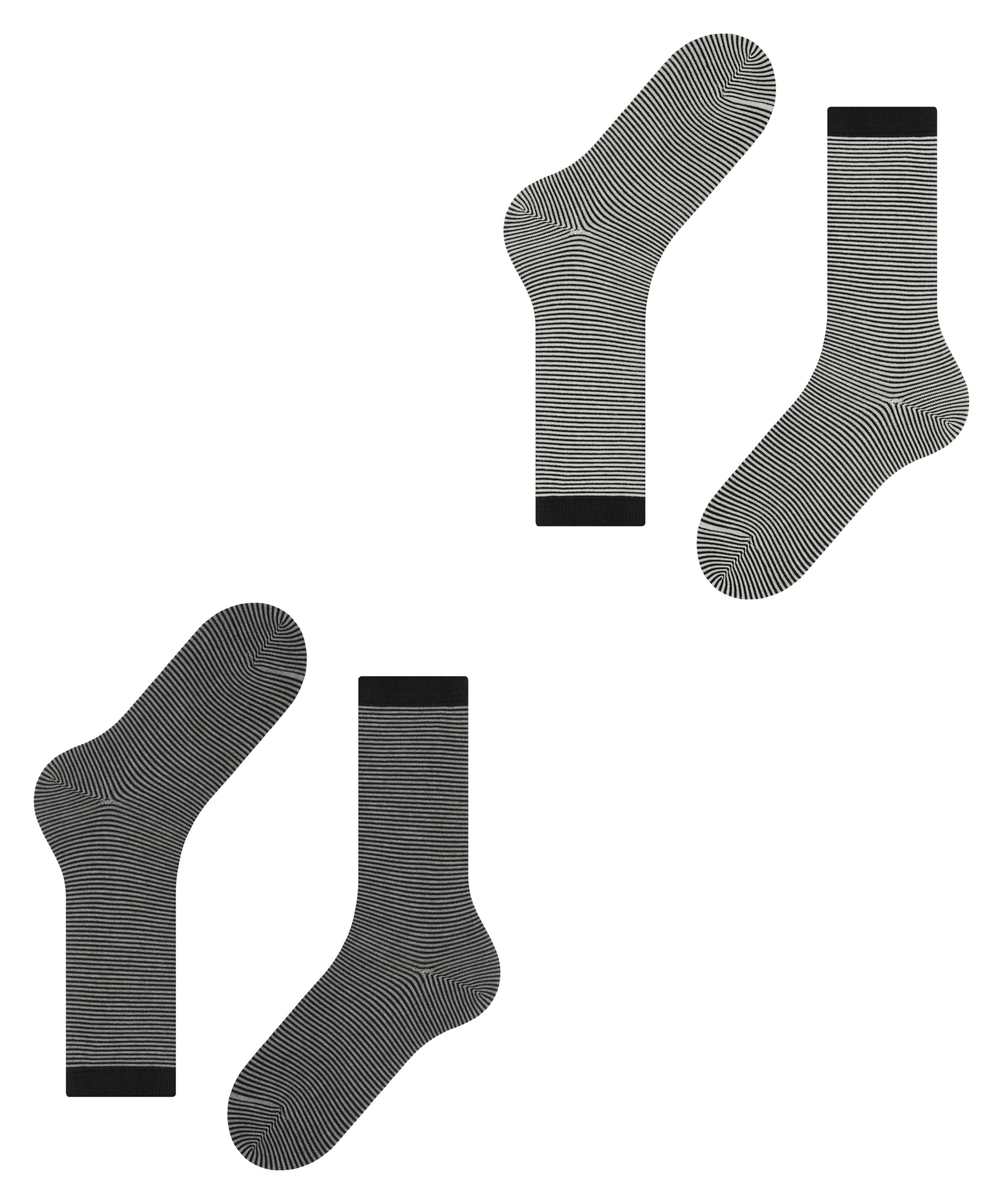 Produktbild ESPRIT Herren Socken Allover Stripe 2er Pack 5 von 5