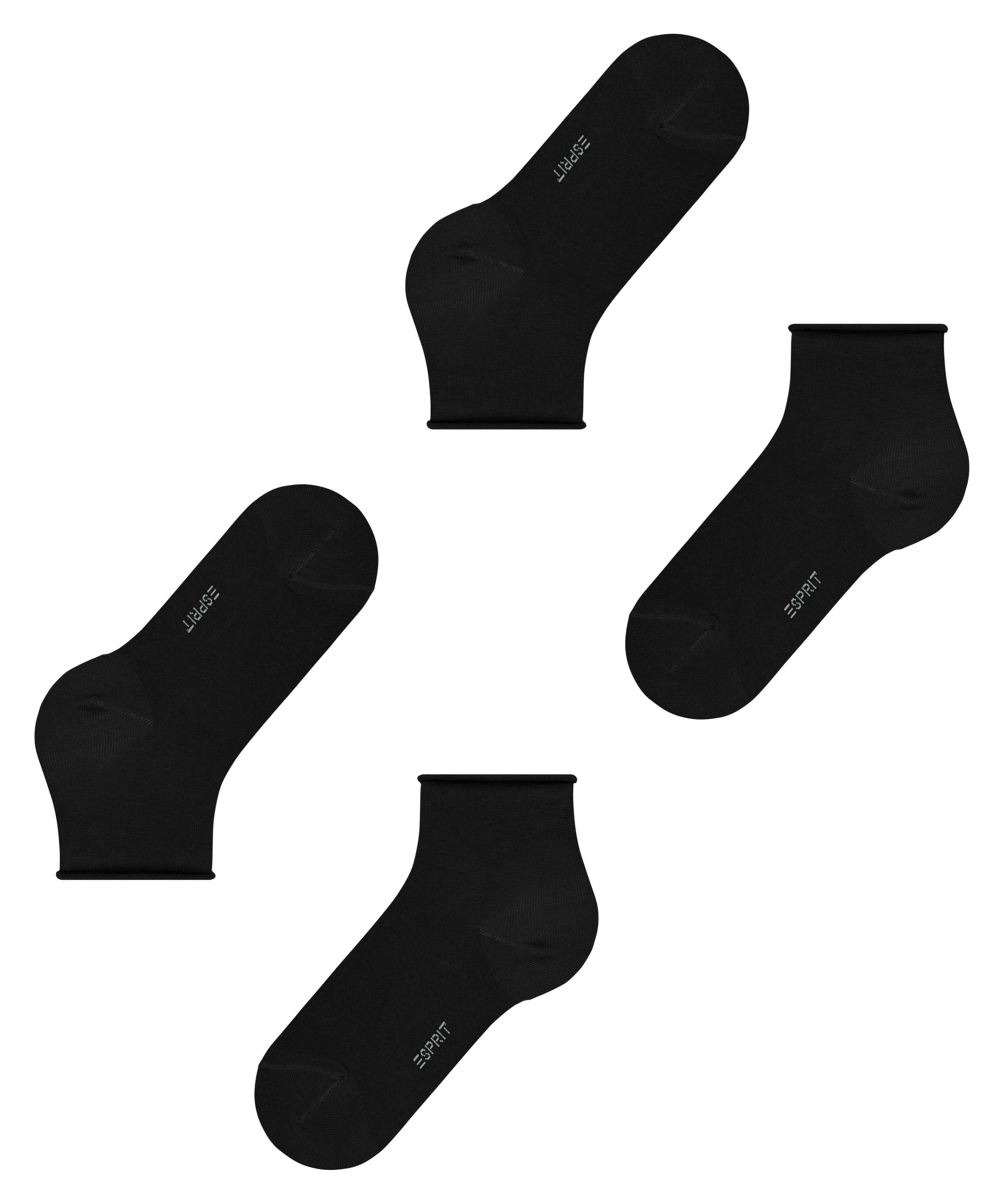 Produktbild ESPRIT Damen Socken Basic Pure 2er Pack 4 von 5