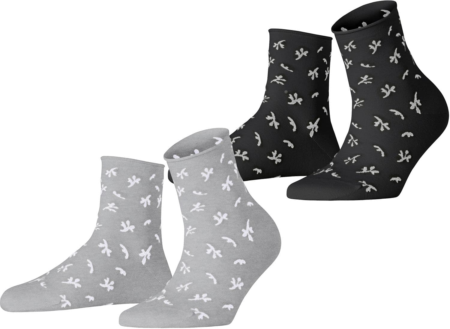 Esprit Damen Kurzsocken Twig 2er Pack