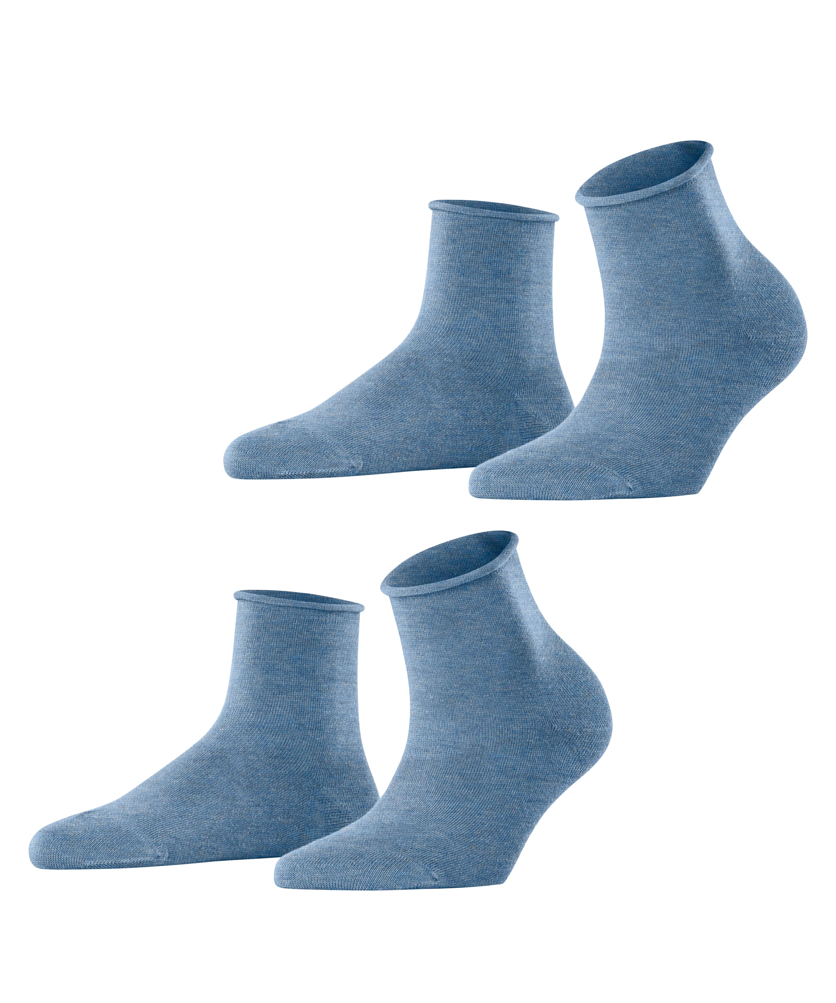 ESPRIT Damen Socken Basic Pure 2er Pack