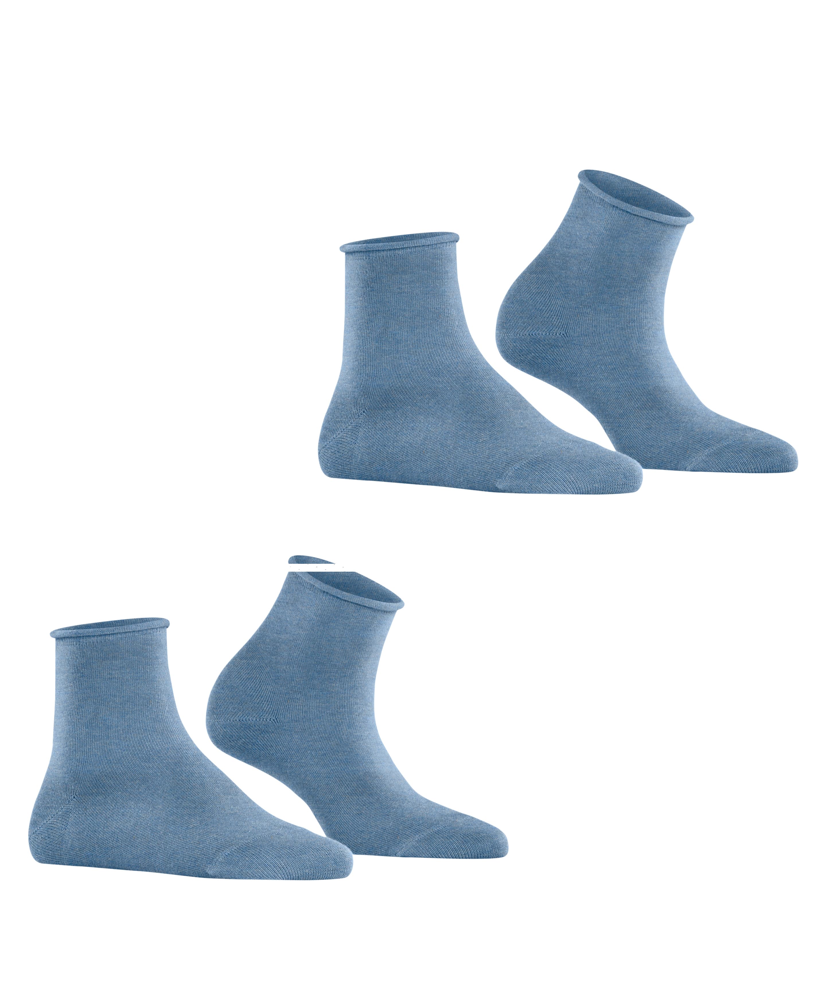 Produktbild ESPRIT Damen Socken Basic Pure 2er Pack 2 von 5