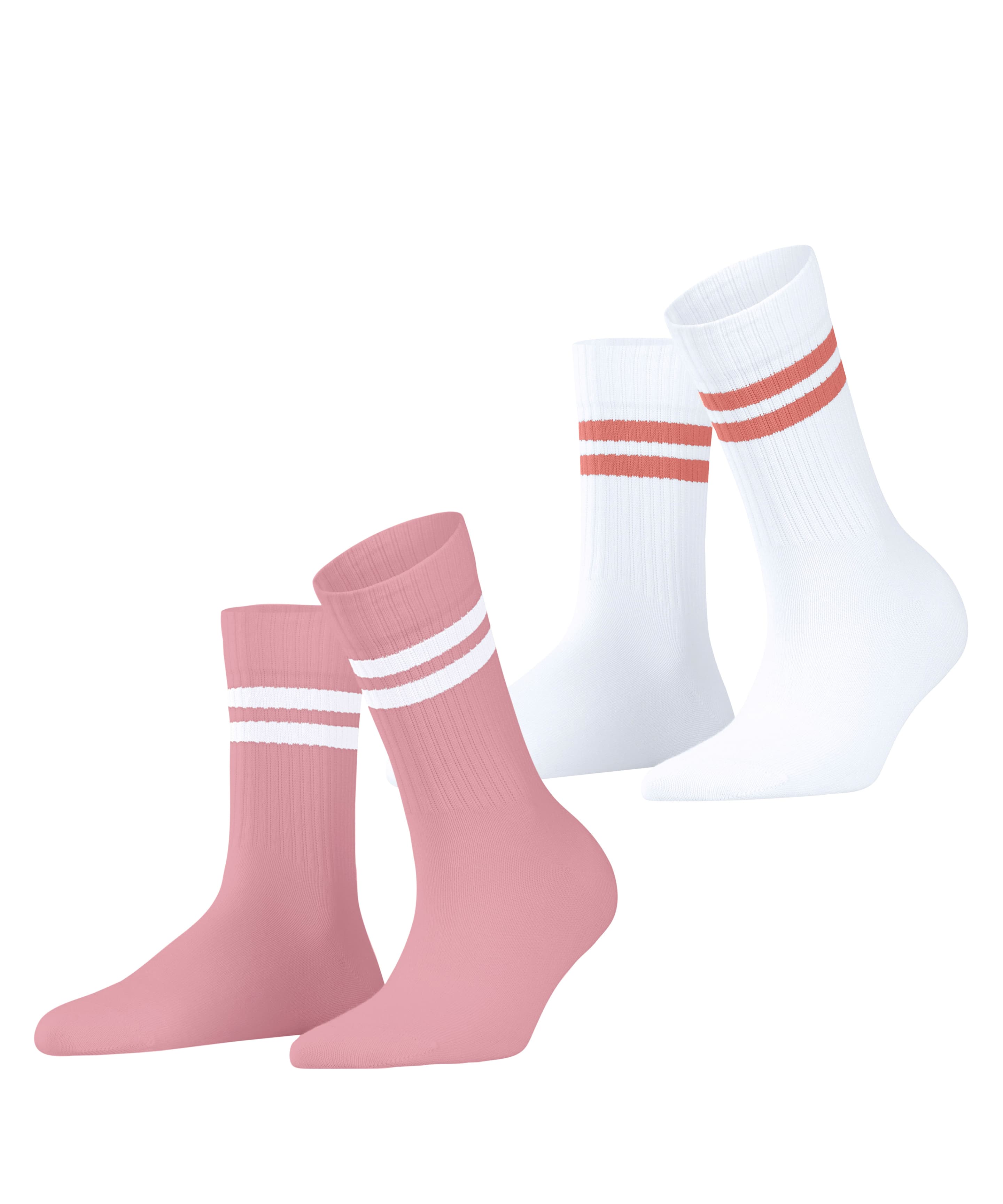 ESPRIT Damen Socken Tennis Stripe 2er Pack