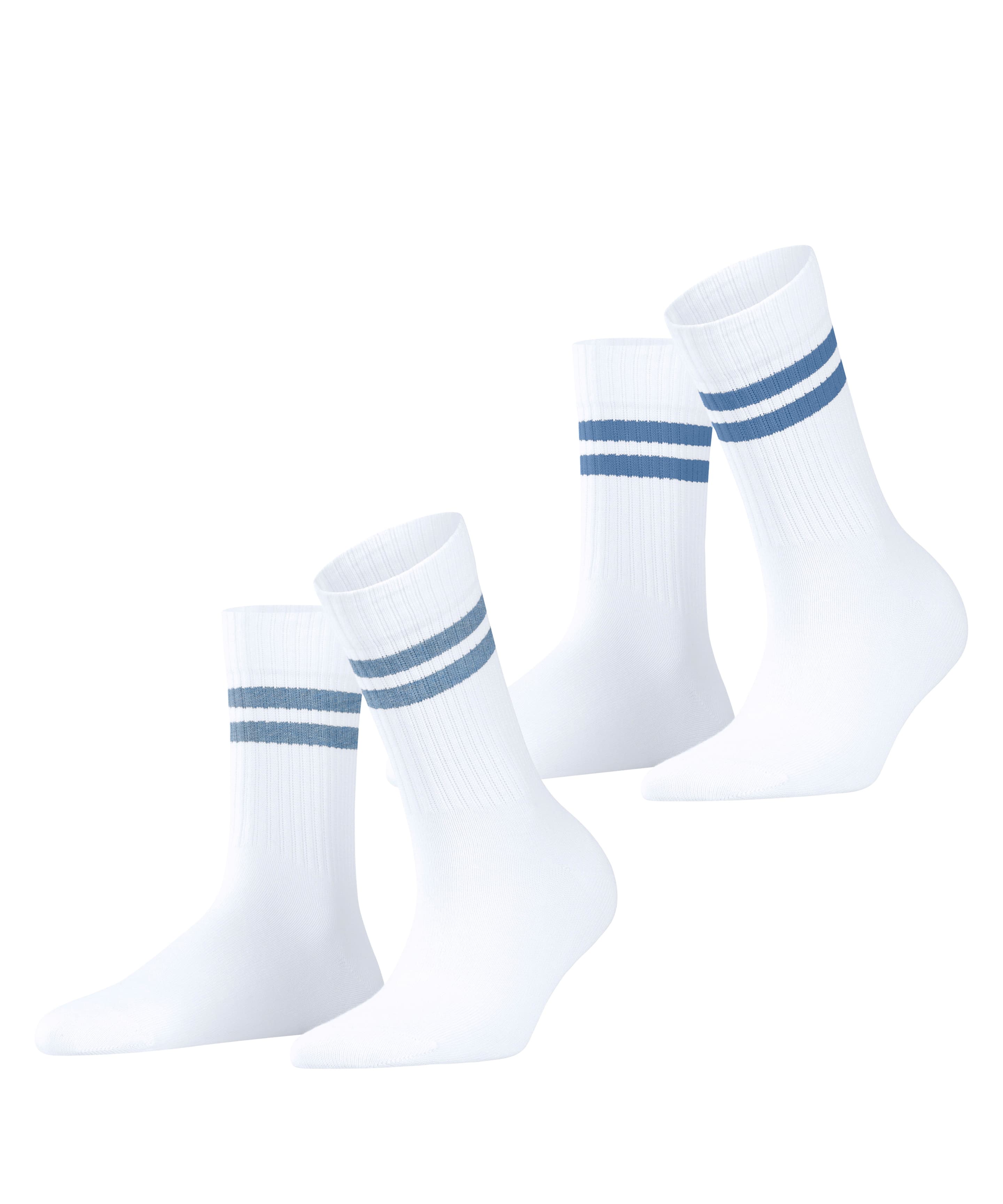 ESPRIT Damen Socken Tennis Stripe 2er Pack