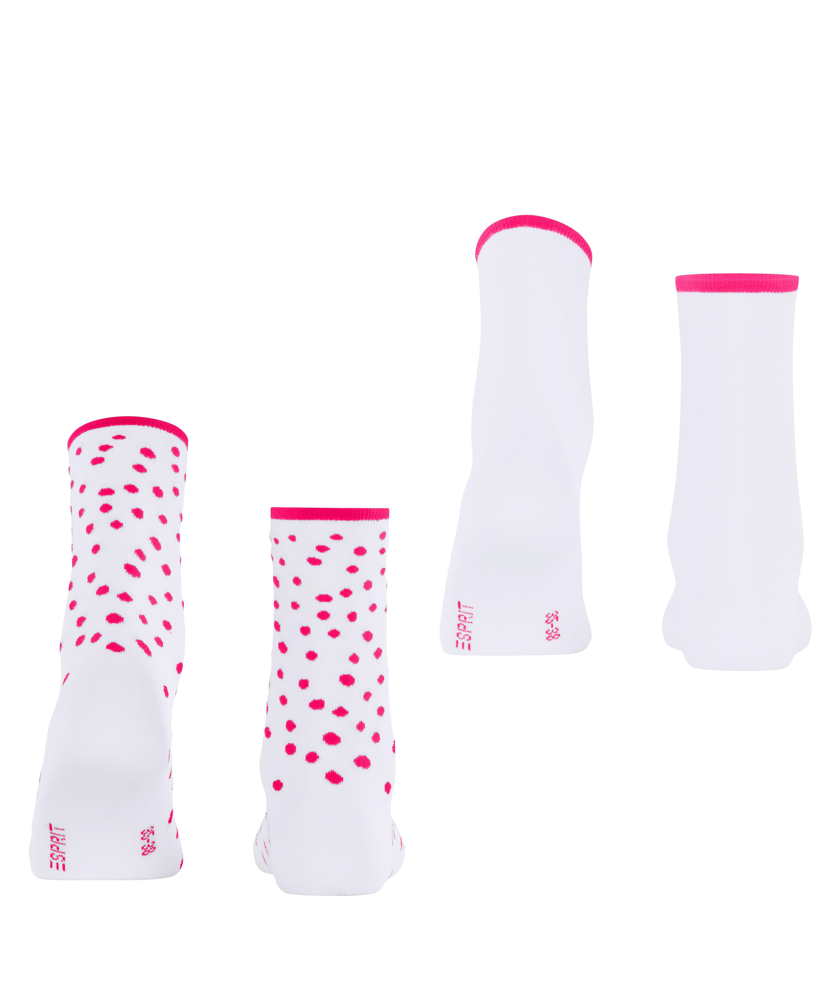 Produktbild ESPRIT Damen Socken Sketched Dot 2er Pack 3 von 5