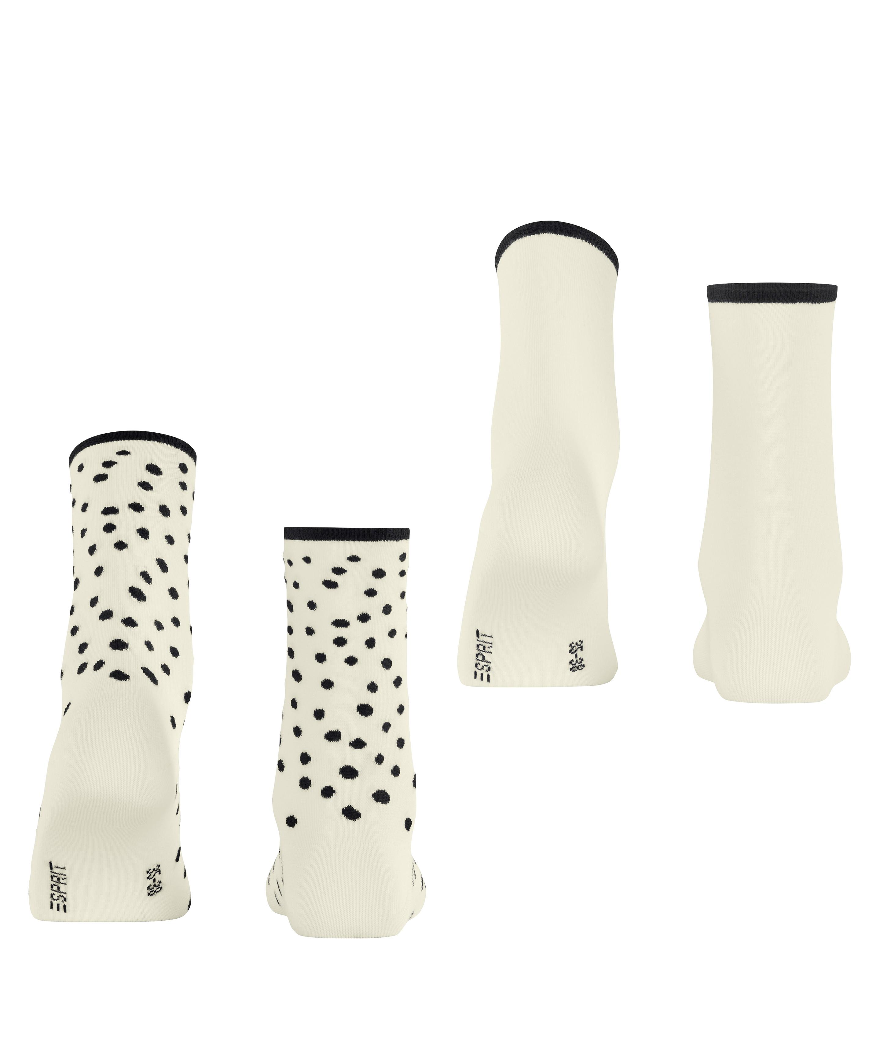 Produktbild ESPRIT Damen Socken Sketched Dot 2er Pack 5 von 5