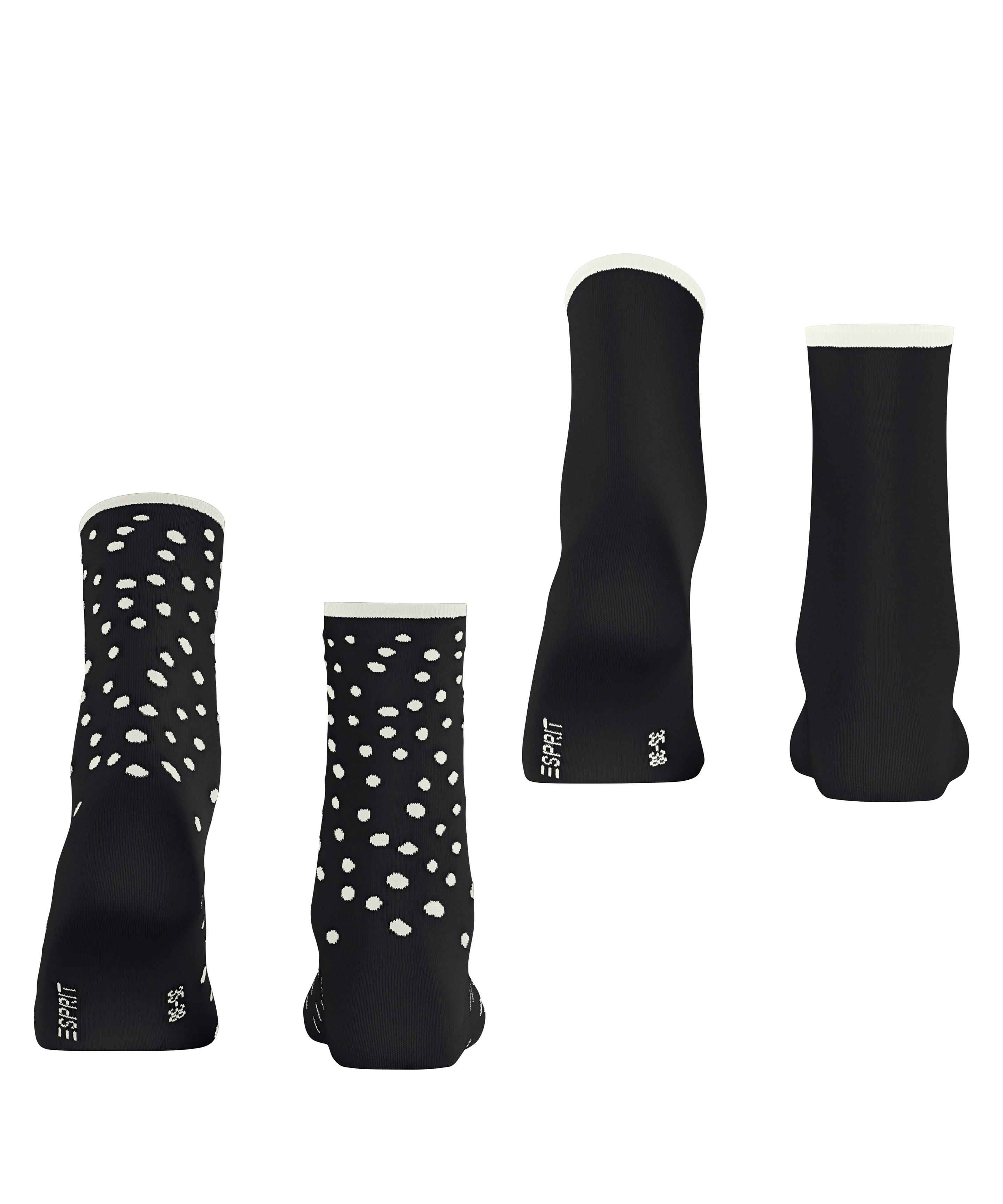 Produktbild ESPRIT Damen Socken Sketched Dot 2er Pack 5 von 5