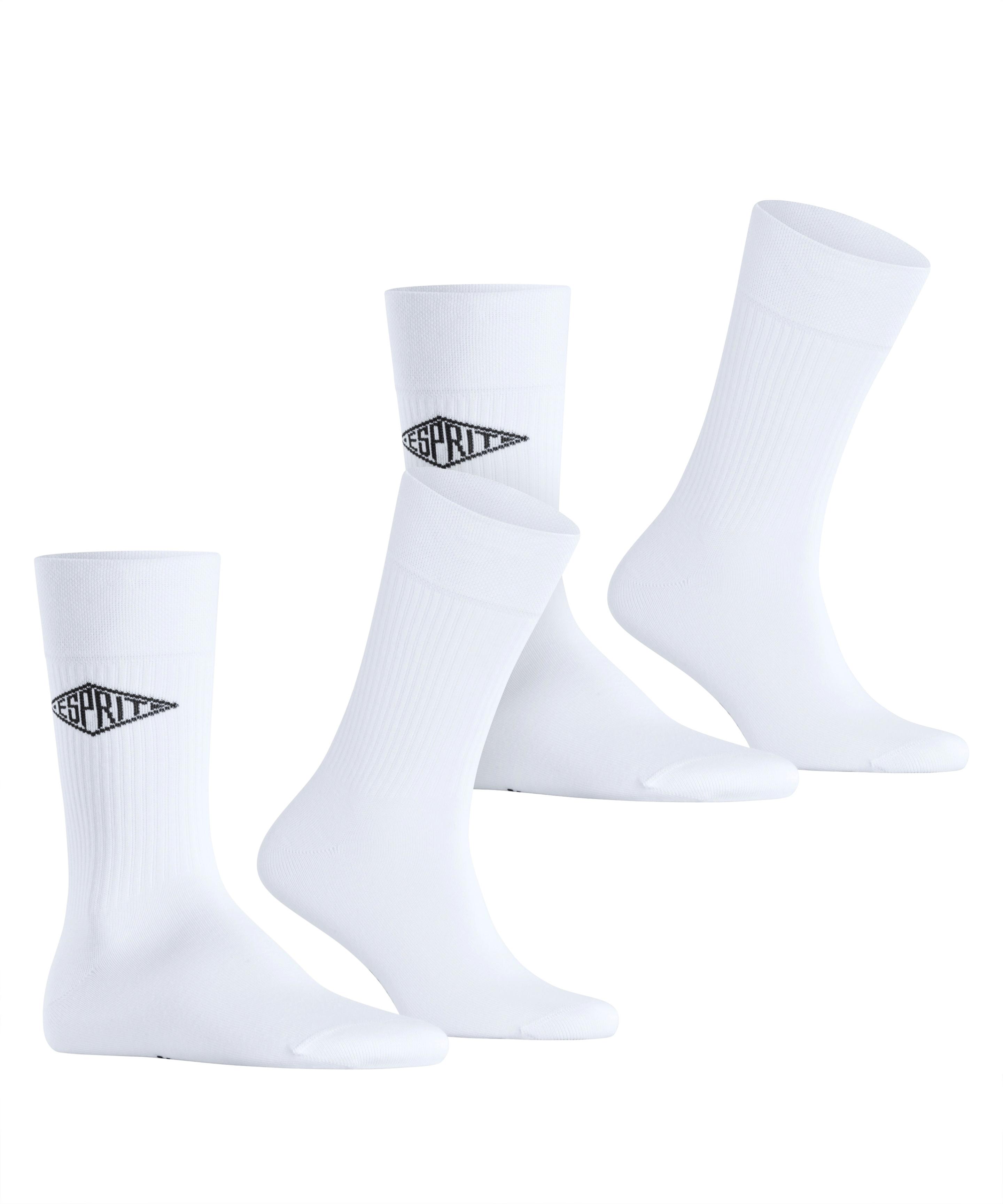 Produktbild ESPRIT Herren Socken Unisex Logo 2er Pack 2 von 5