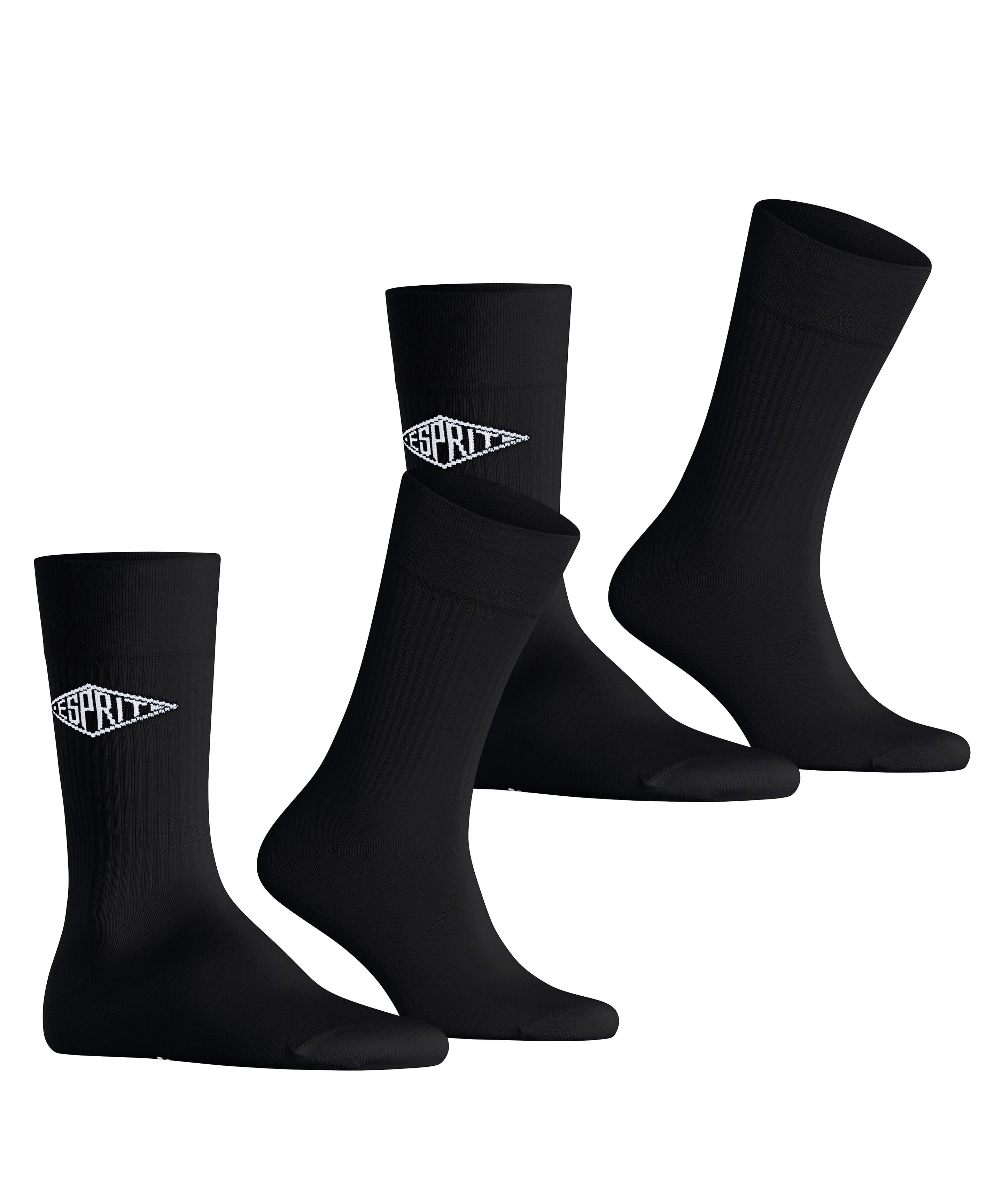 Produktbild ESPRIT Herren Socken Unisex Logo 2er Pack 2 von 5