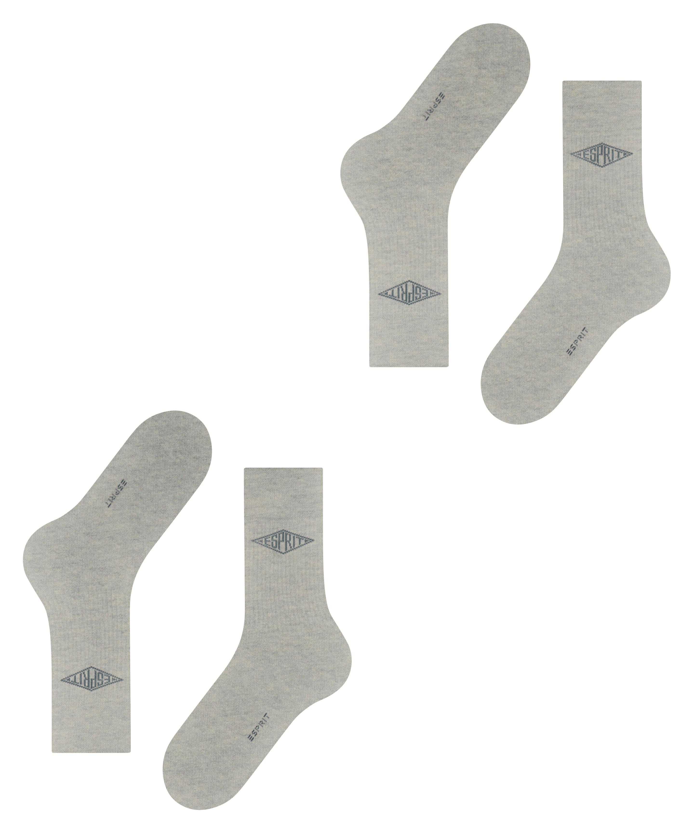 Produktbild ESPRIT Herren Socken Unisex Logo 2er Pack 5 von 5