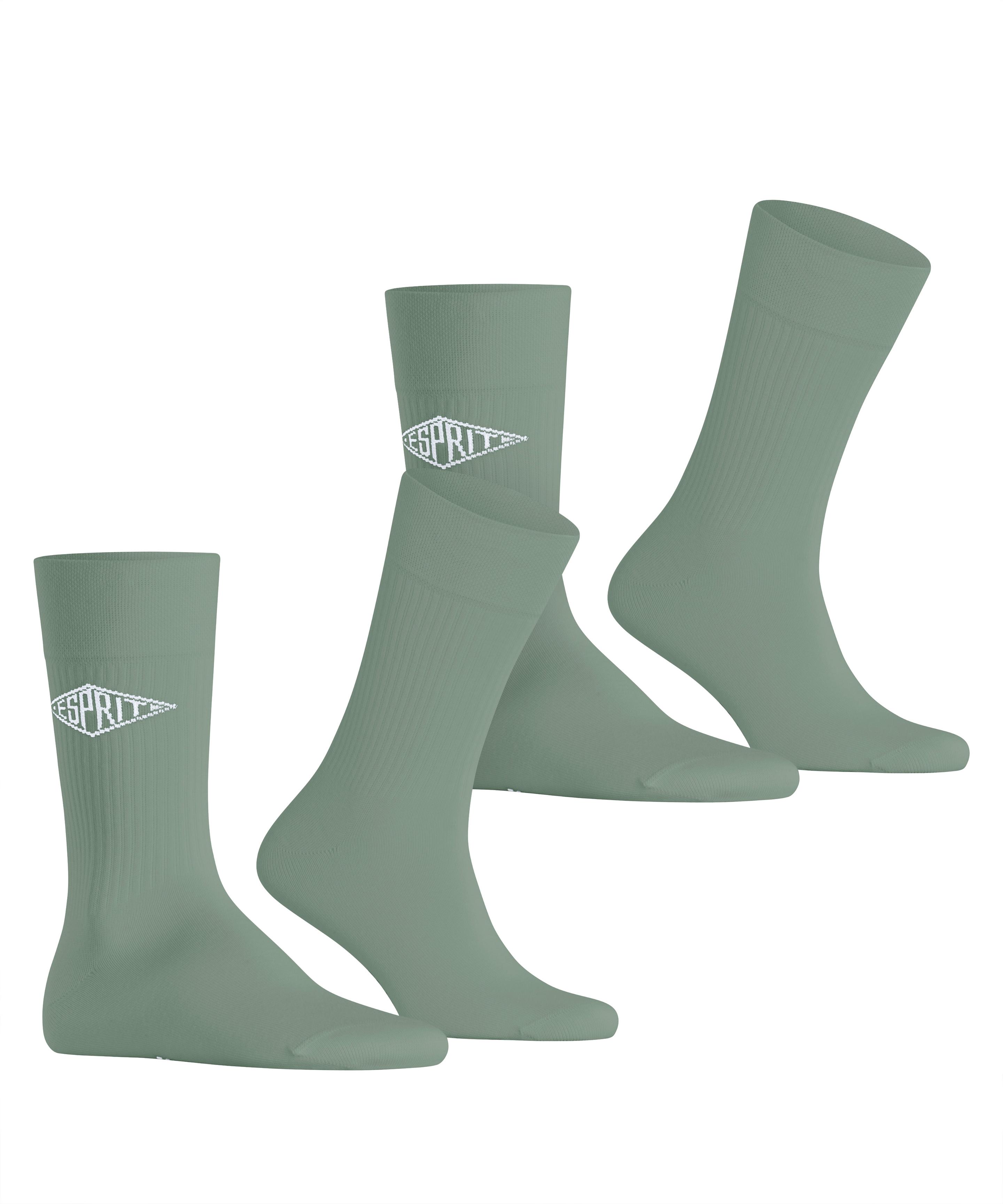 Produktbild ESPRIT Herren Socken Unisex Logo 2er Pack 2 von 5