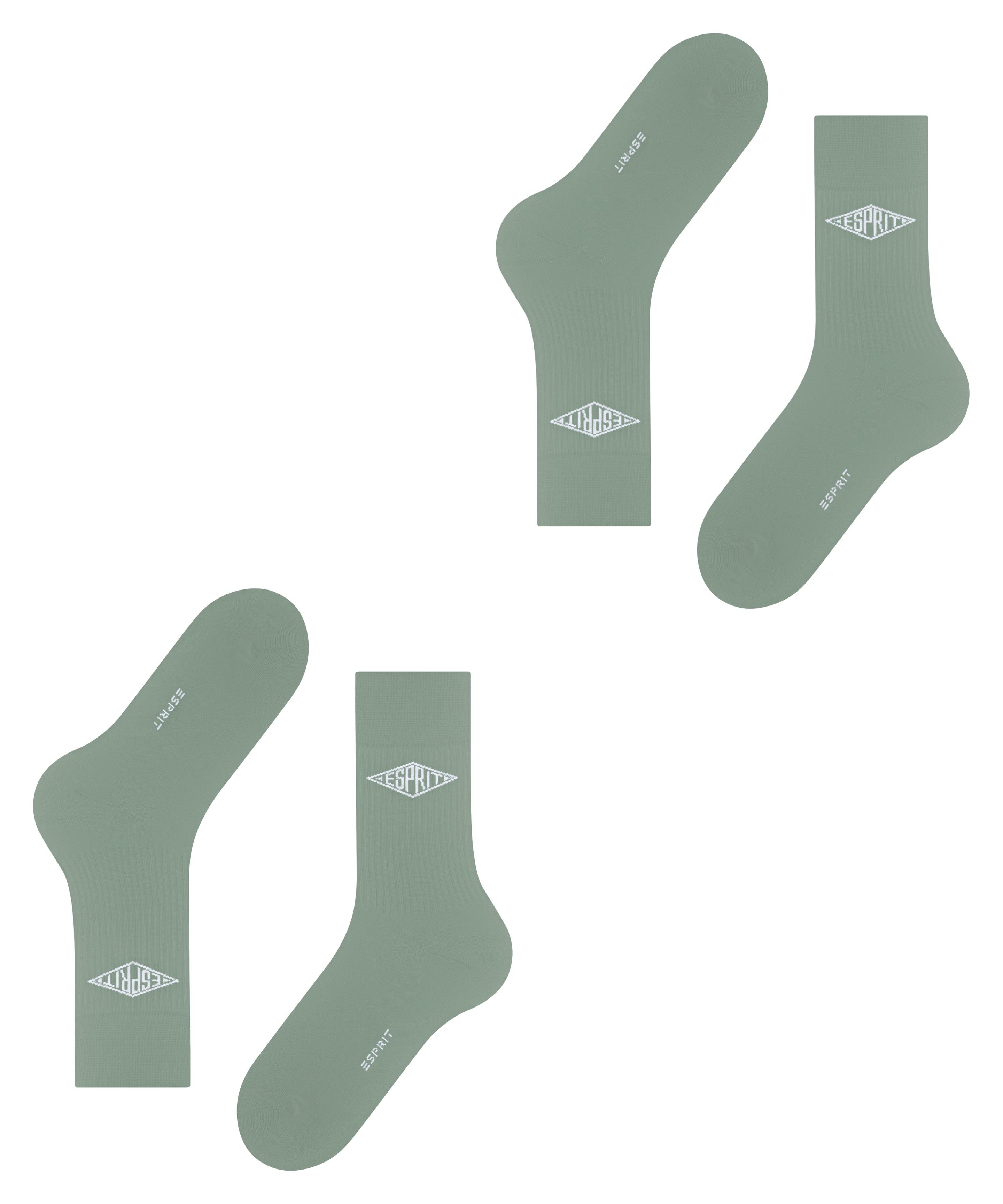 Produktbild ESPRIT Herren Socken Unisex Logo 2er Pack 5 von 5