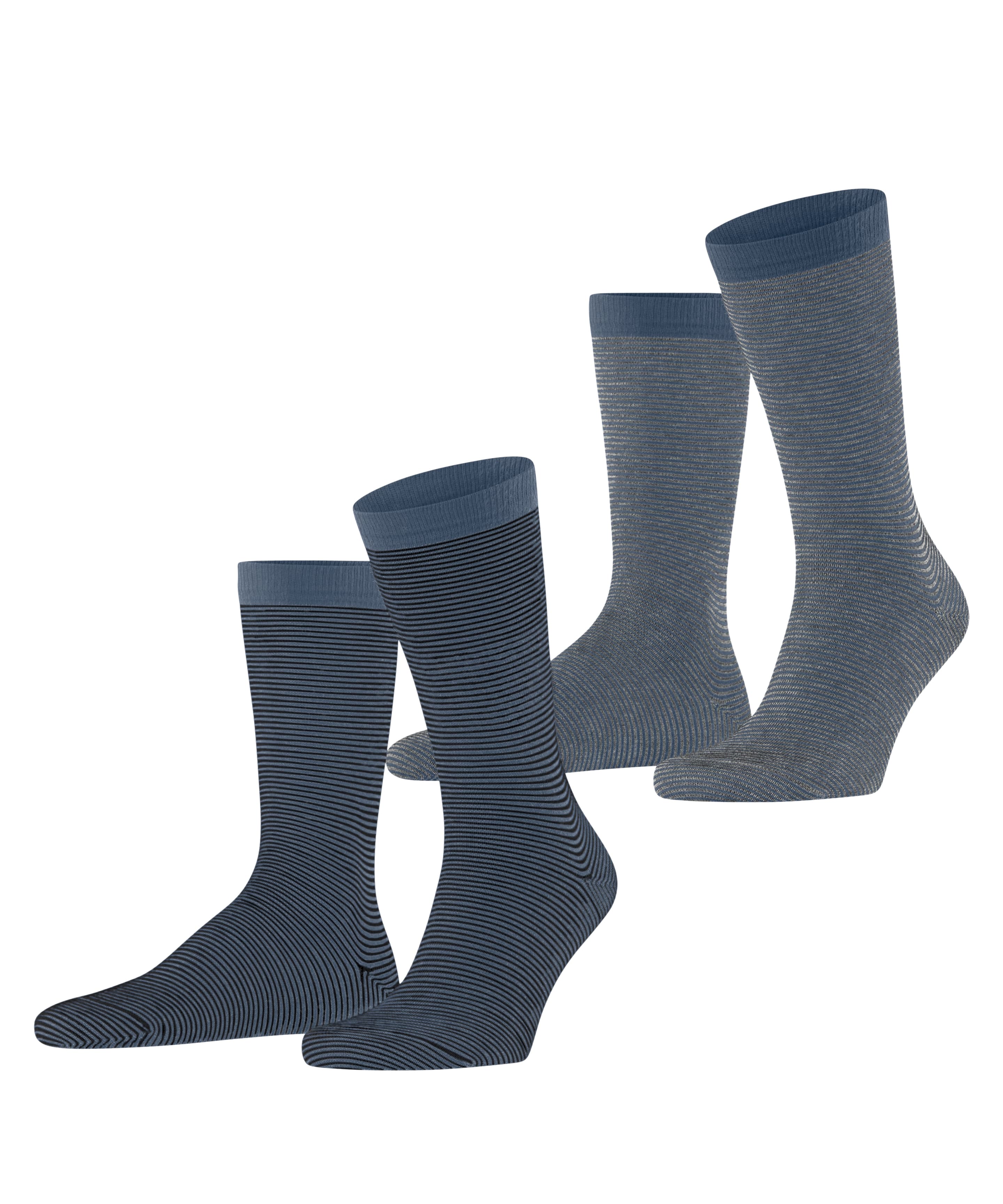 ESPRIT Herren Socken Allover Stripe 2er Pack