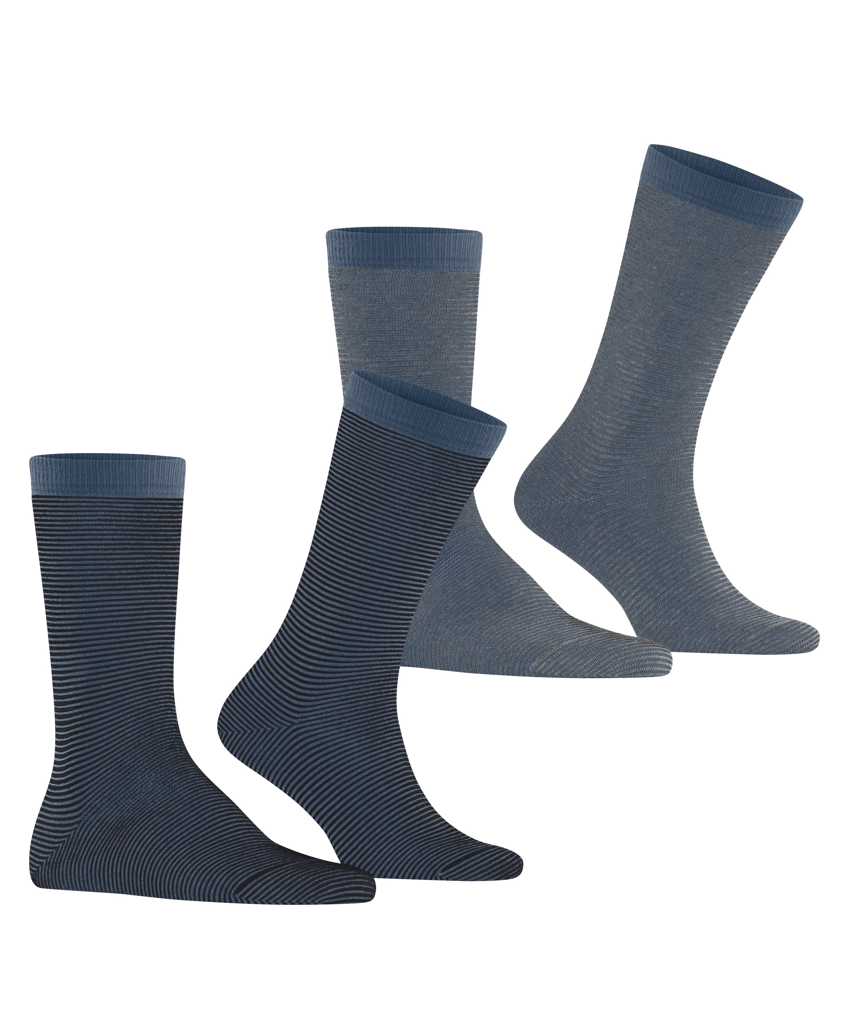Produktbild ESPRIT Herren Socken Allover Stripe 2er Pack 2 von 5
