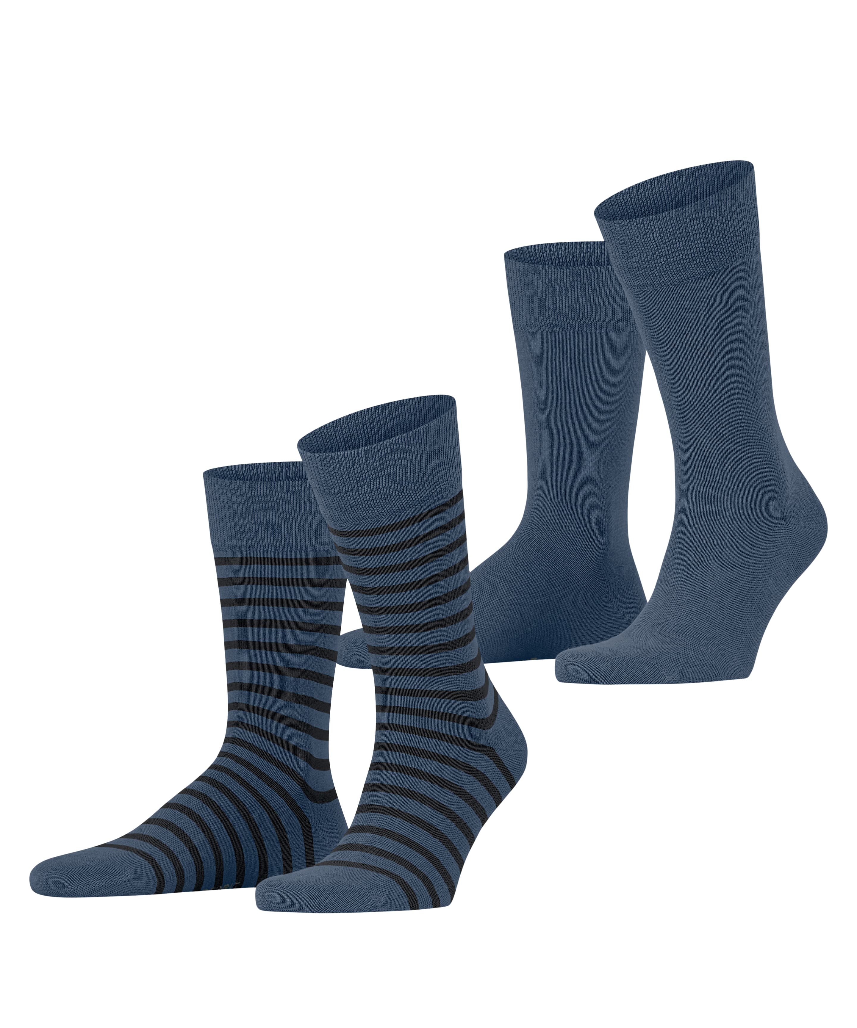 ESPRIT Herren Socken Fine Stripe 2er Pack