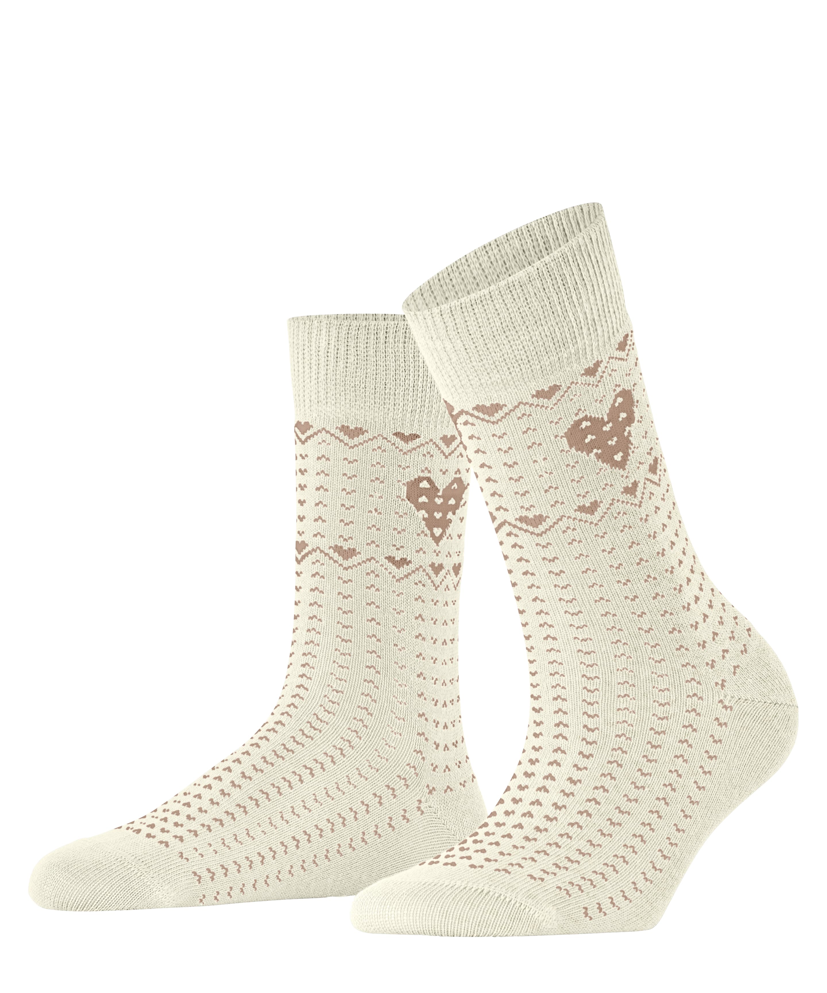 ESPRIT Damen Socken Norwegian Heart 