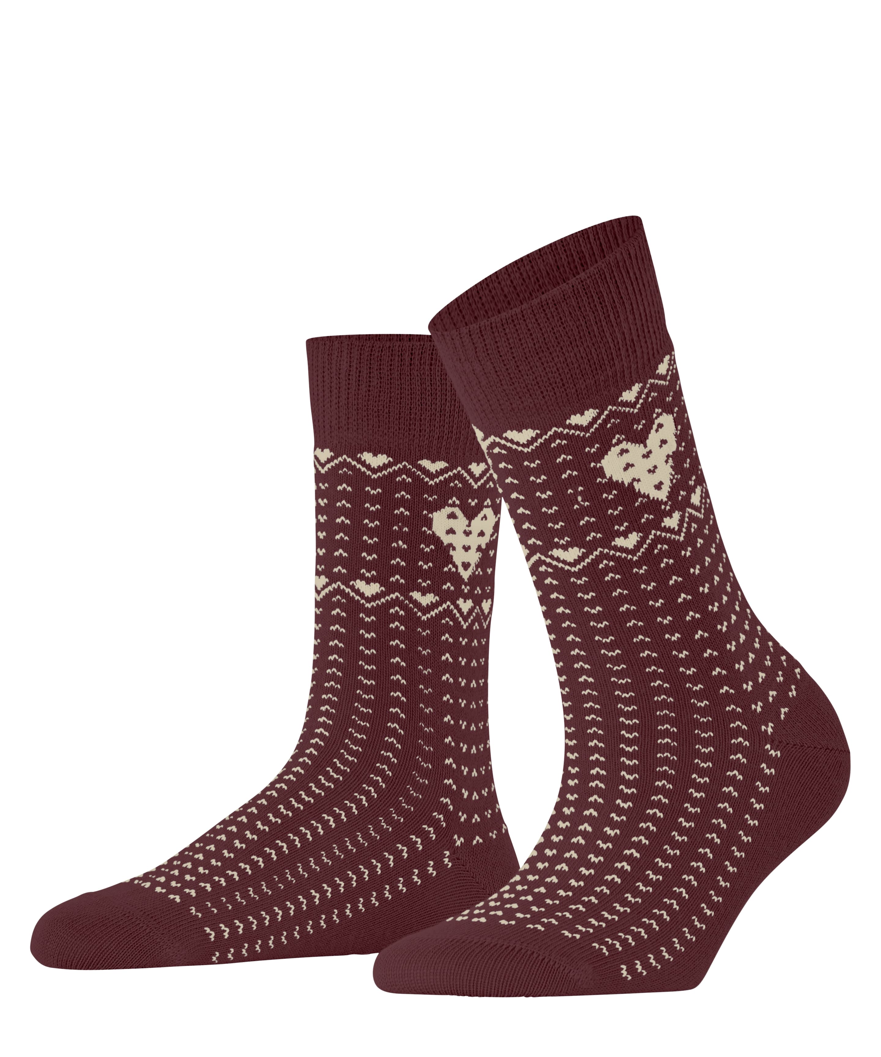 ESPRIT Damen Socken Norwegian Heart 