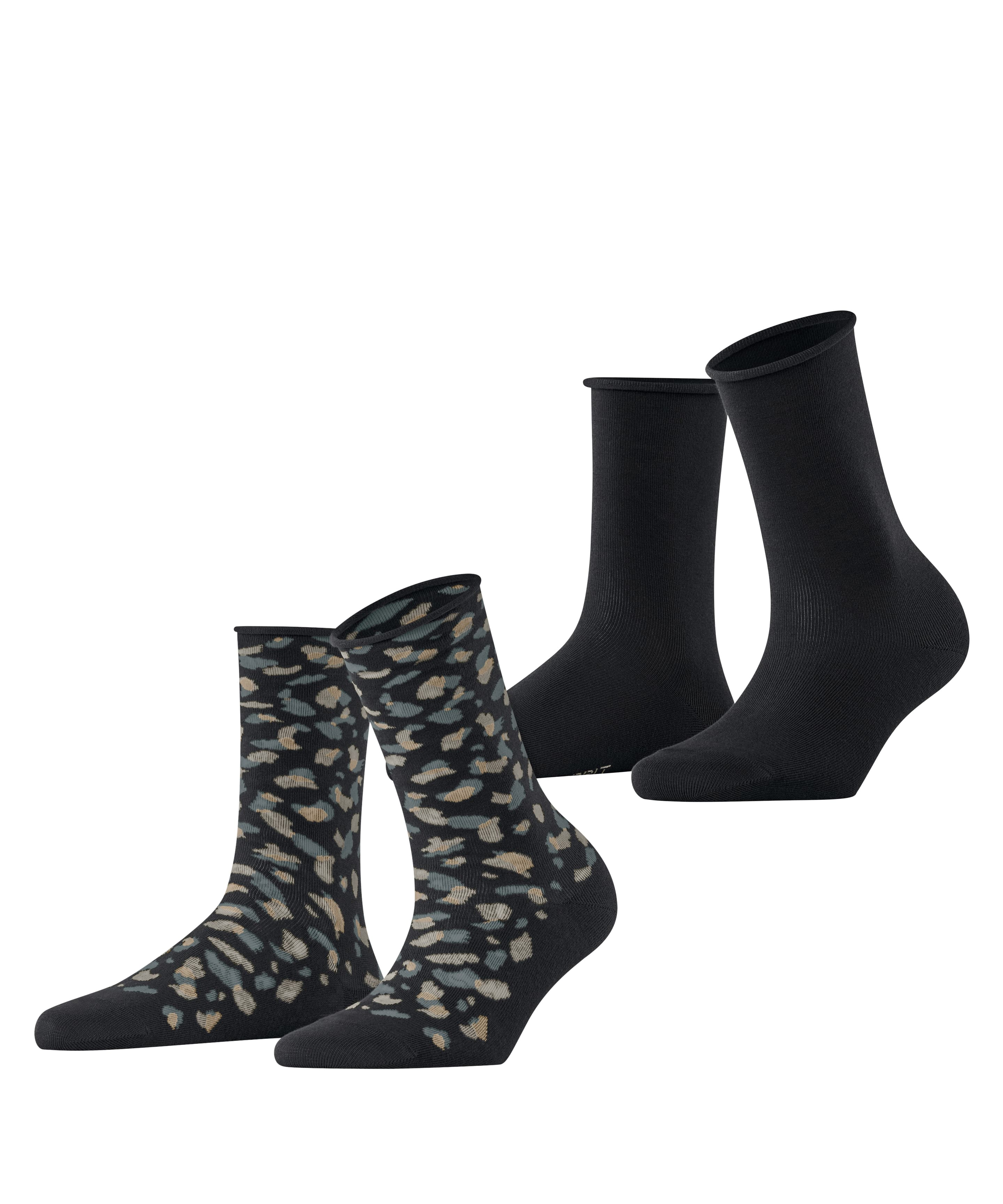 ESPRIT Damen Socken Art Pattern 2er Pack 
