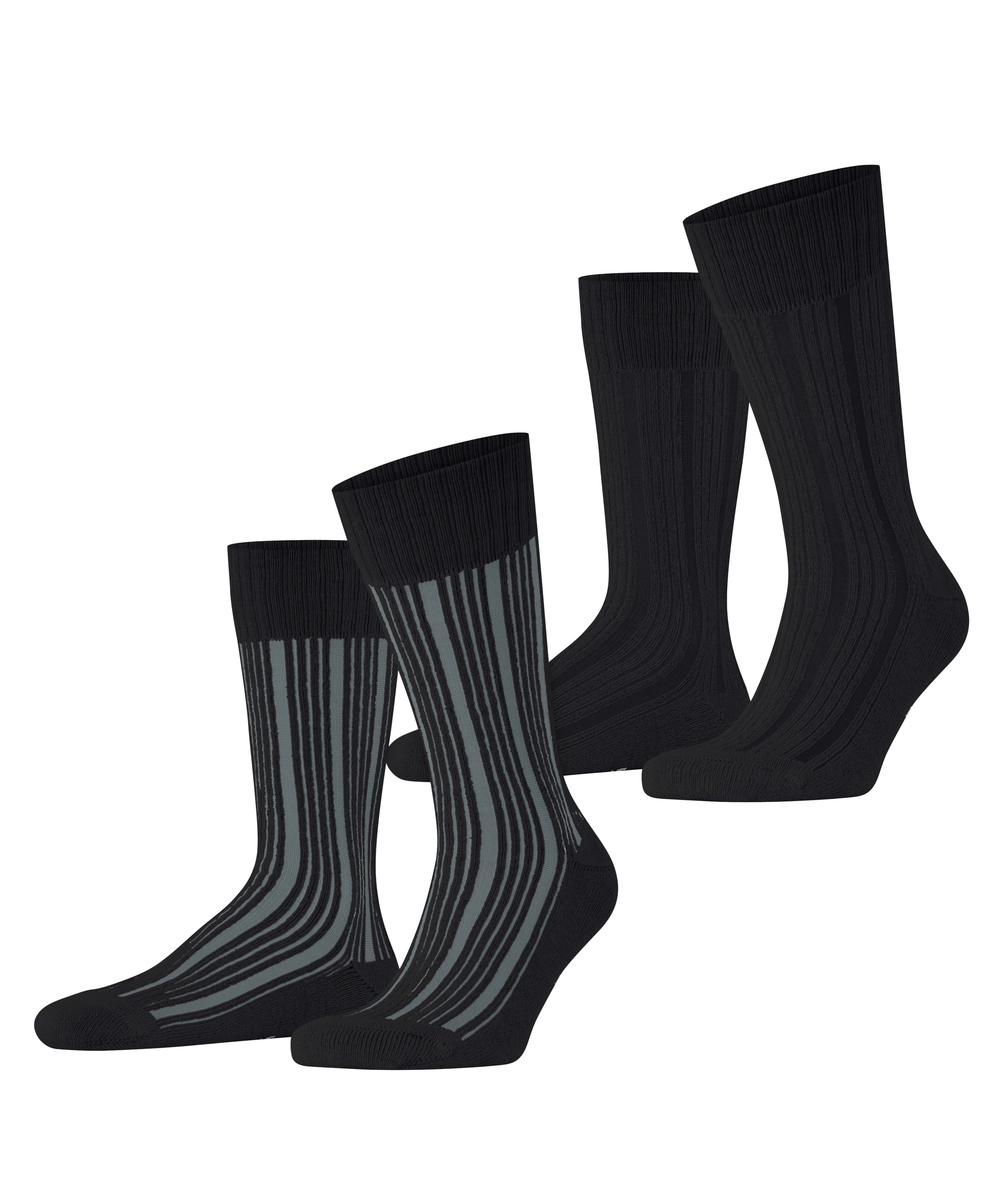 ESPRIT Herren Socken Plush Rib 2er Pack 