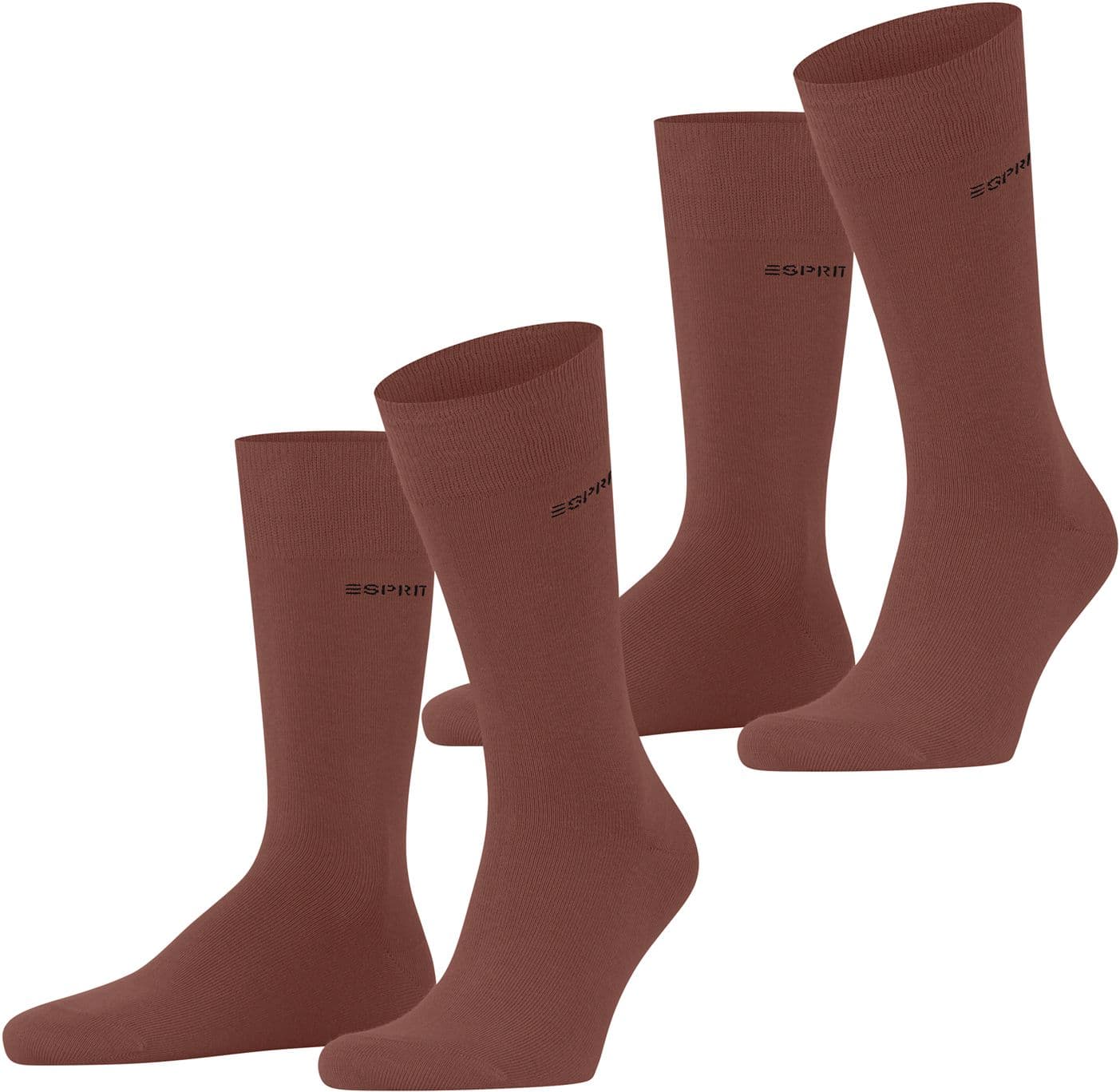 ESPRIT Herren Socken Basic Uni 2er Pack