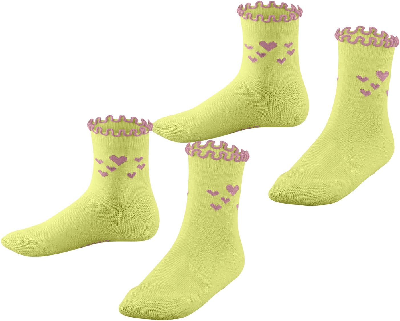 ESPRIT Kinder Kurzsocken Lovely Heart 2er Pack