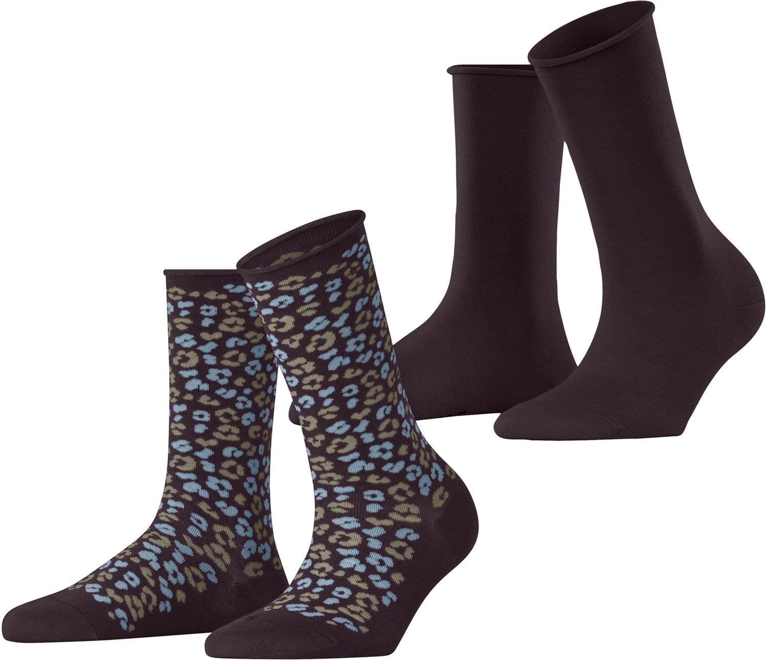 Esprit Damen Socken Flower Bloom 2er Pack