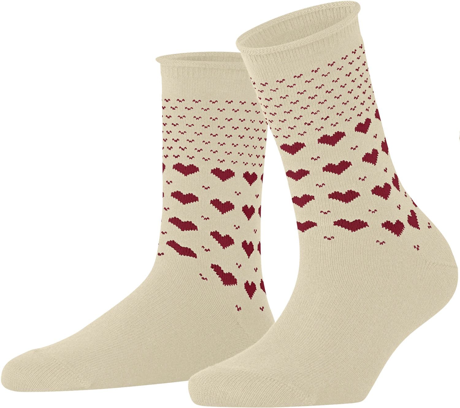 Esprit Damen Socken Warming Hearts mit Handwärmer