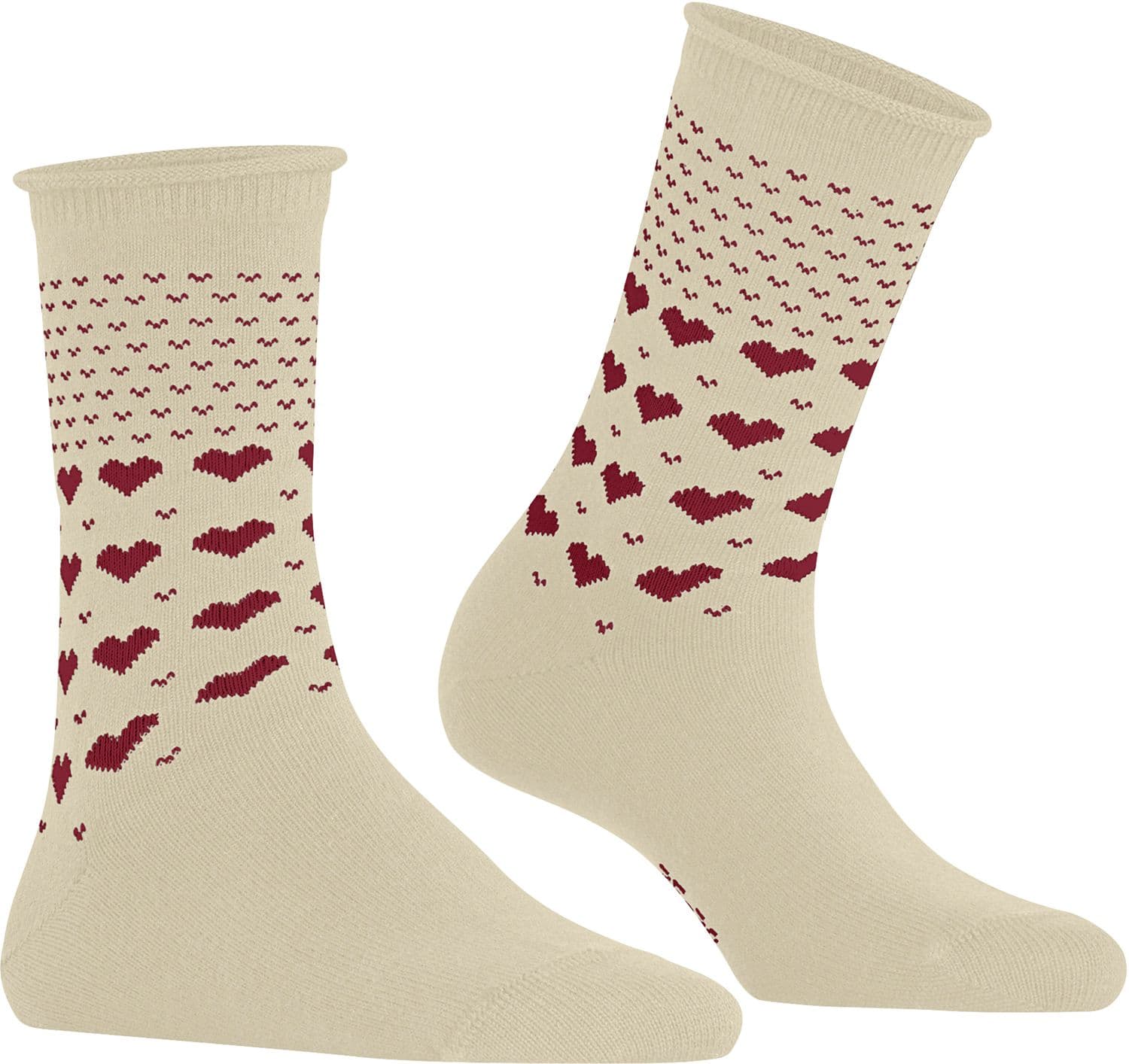 Esprit Damen Socken Warming Hearts mit Handwärmer
