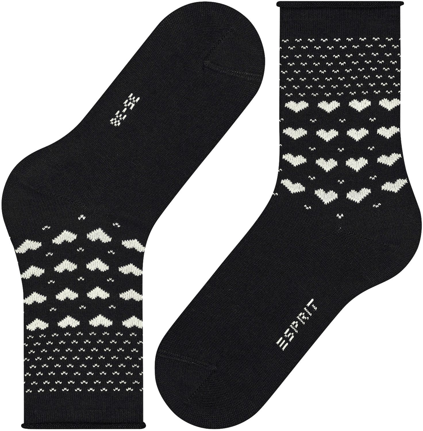 Esprit Damen Socken Warming Hearts mit Handwärmer