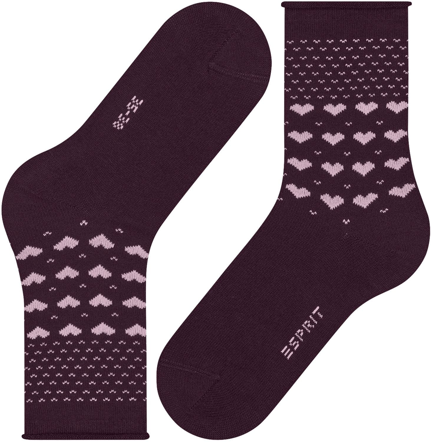 Esprit Damen Socken Warming Hearts mit Handwärmer