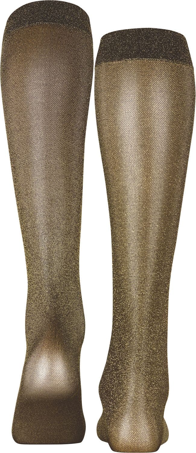 FALKE Damen Kniestrümpfe Glitter KH 30 DEN