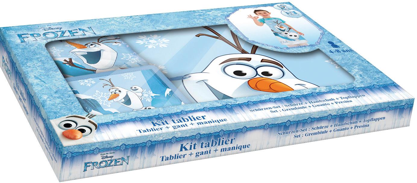 Produktbild p os Handel Frozen Olaf Schürzenset 2 von 3