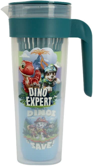 p os Paw Patrol Karaffe mit Sieb und Bechern 1l