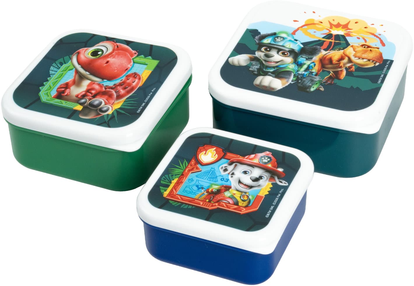 p os Paw Patrol Snackboxen 3-tlg.