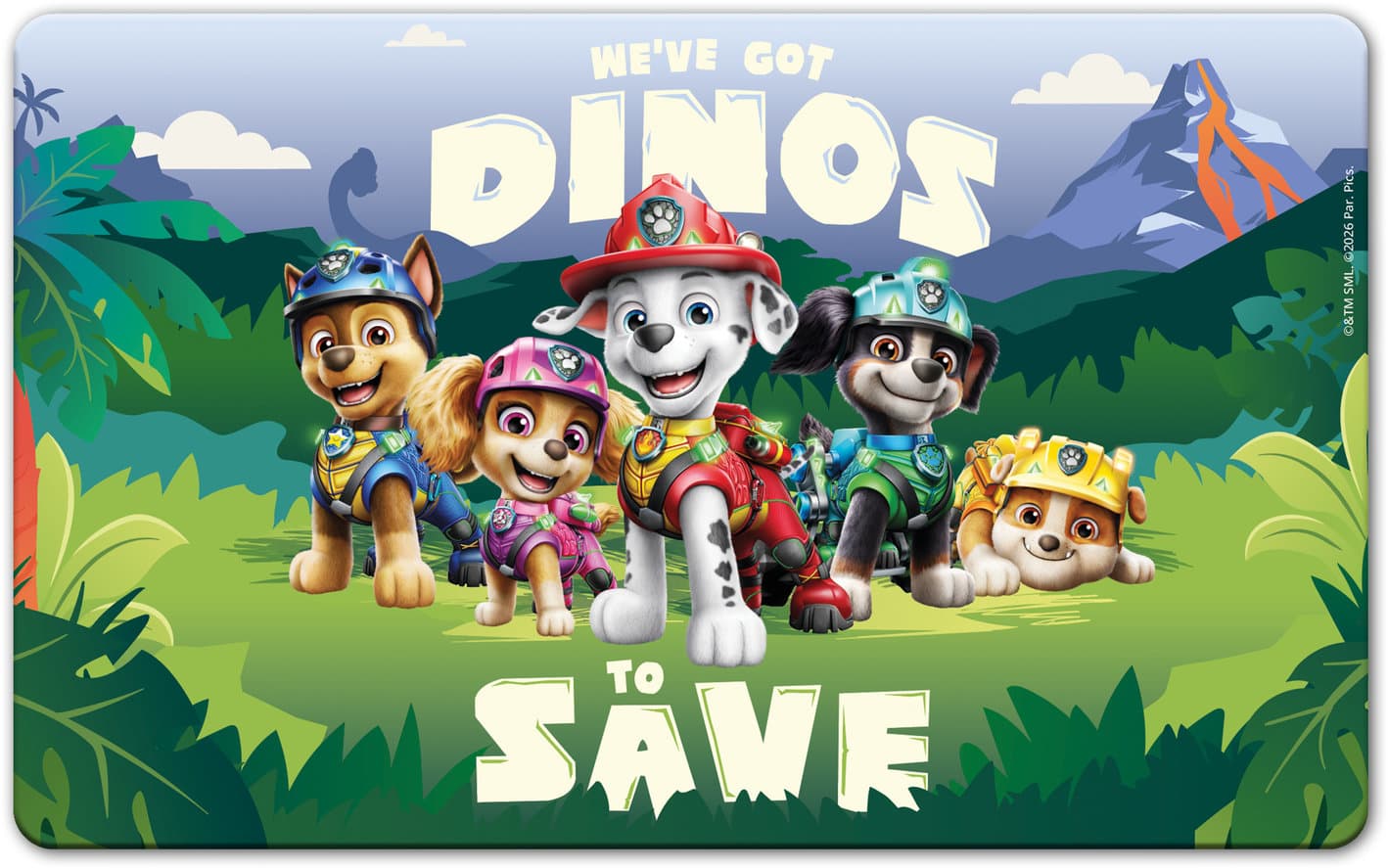 p os Paw Patrol Frühstücksbrettchen