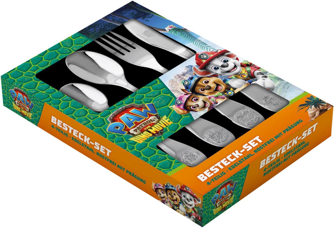 p os Paw Patrol Besteckset 4-tlg.