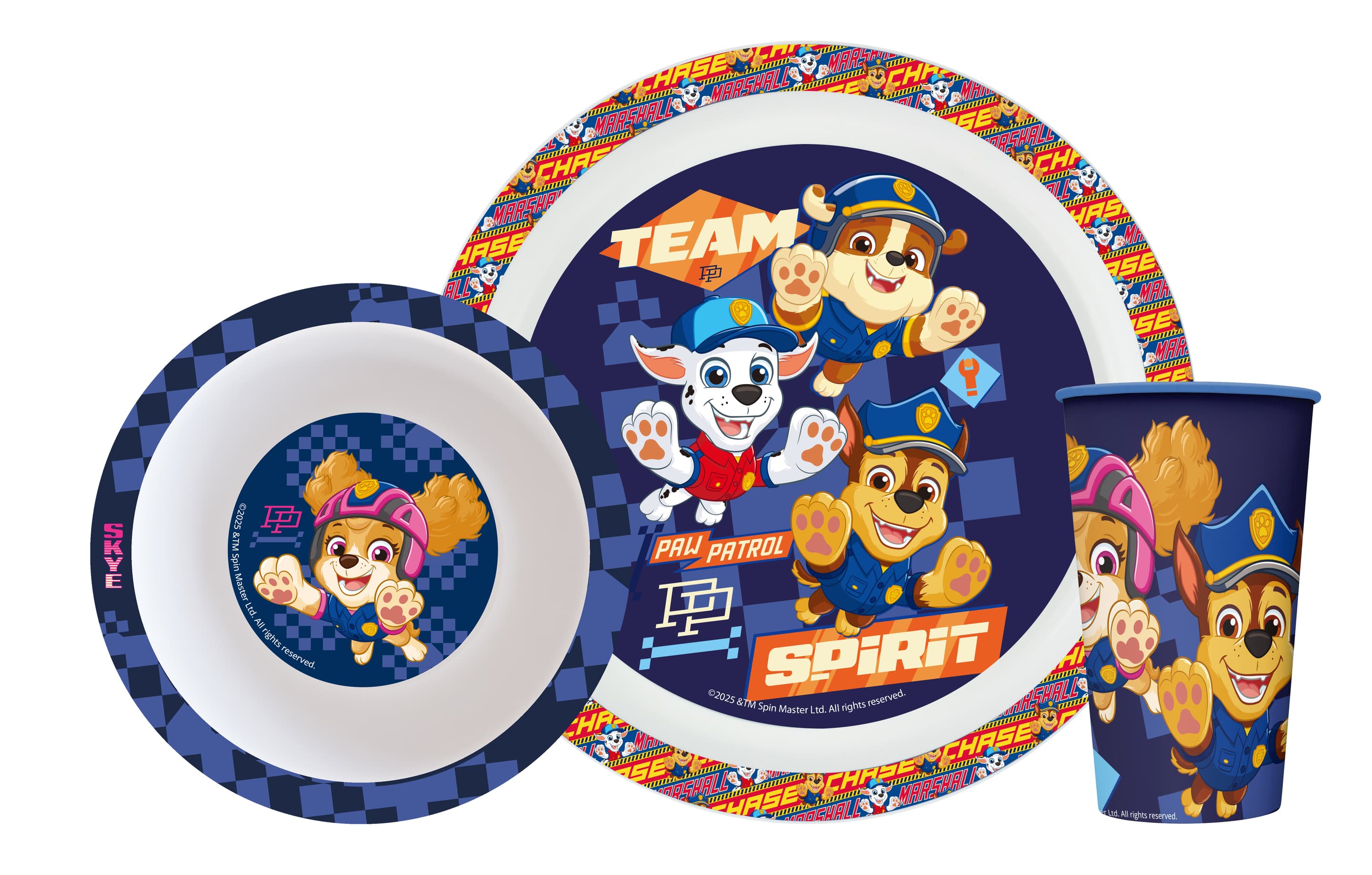 p os Frühstücksset Paw Patrol 3-tlg.