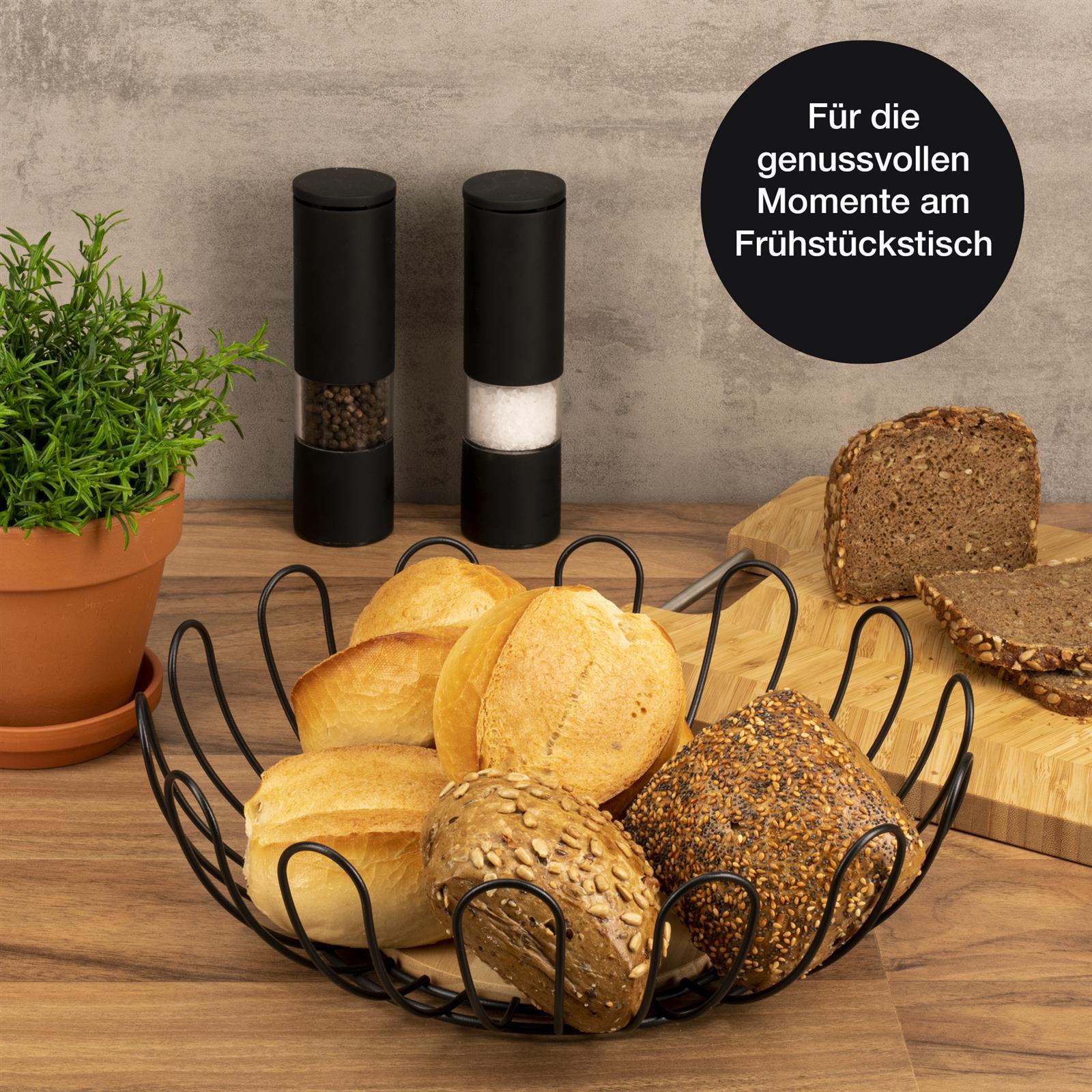 Produktbild Moritz&Moritz Obstkorb Ø32cm mit 4in1 Zitrusschäler 4 von 6