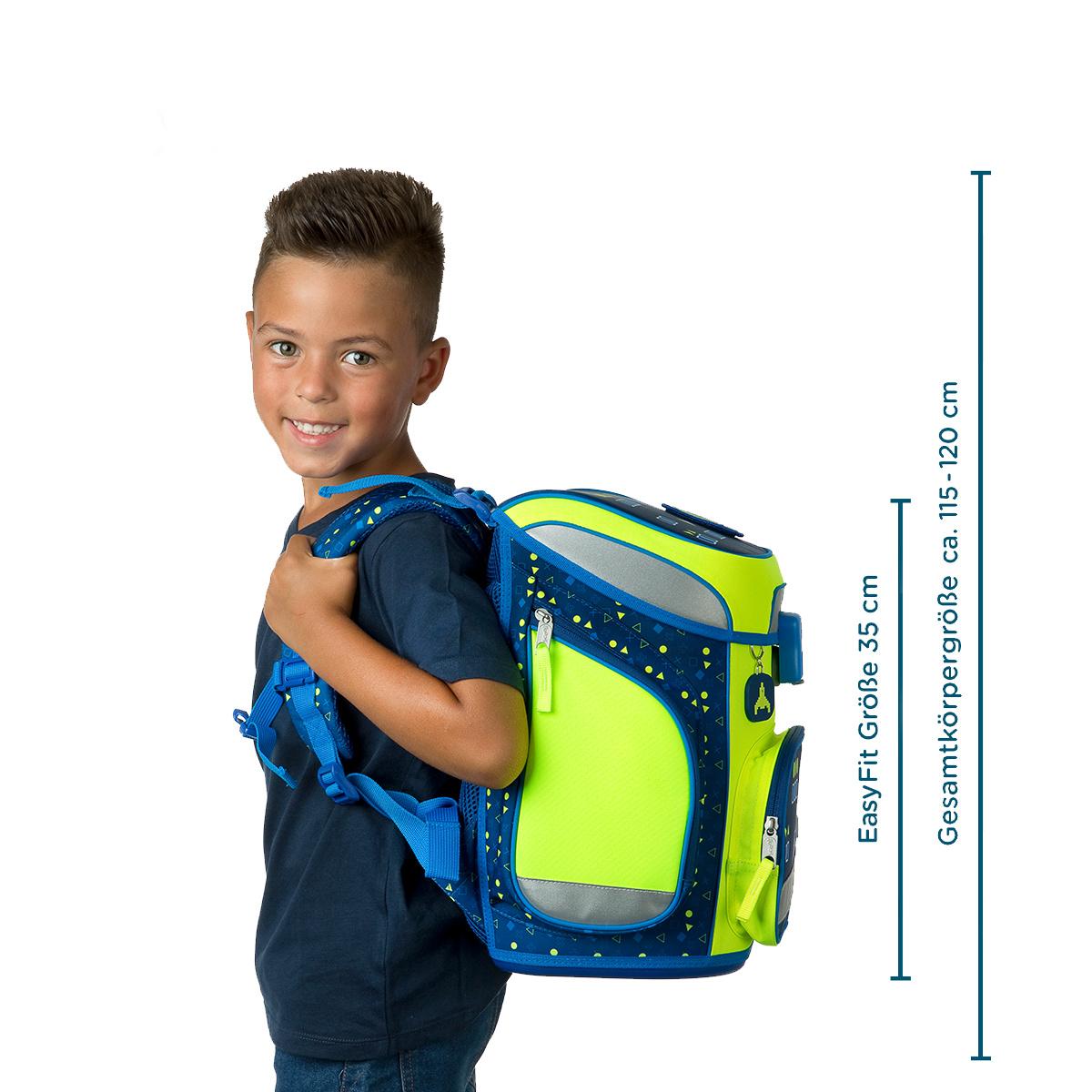 Produktbild Scooli Schulranzen-Set EasyFit 5teilig Glow-Edition  Level Up 4 von 7