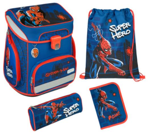 Scooli Schulranzen-Set EasyFit Spiderman 5teilig
